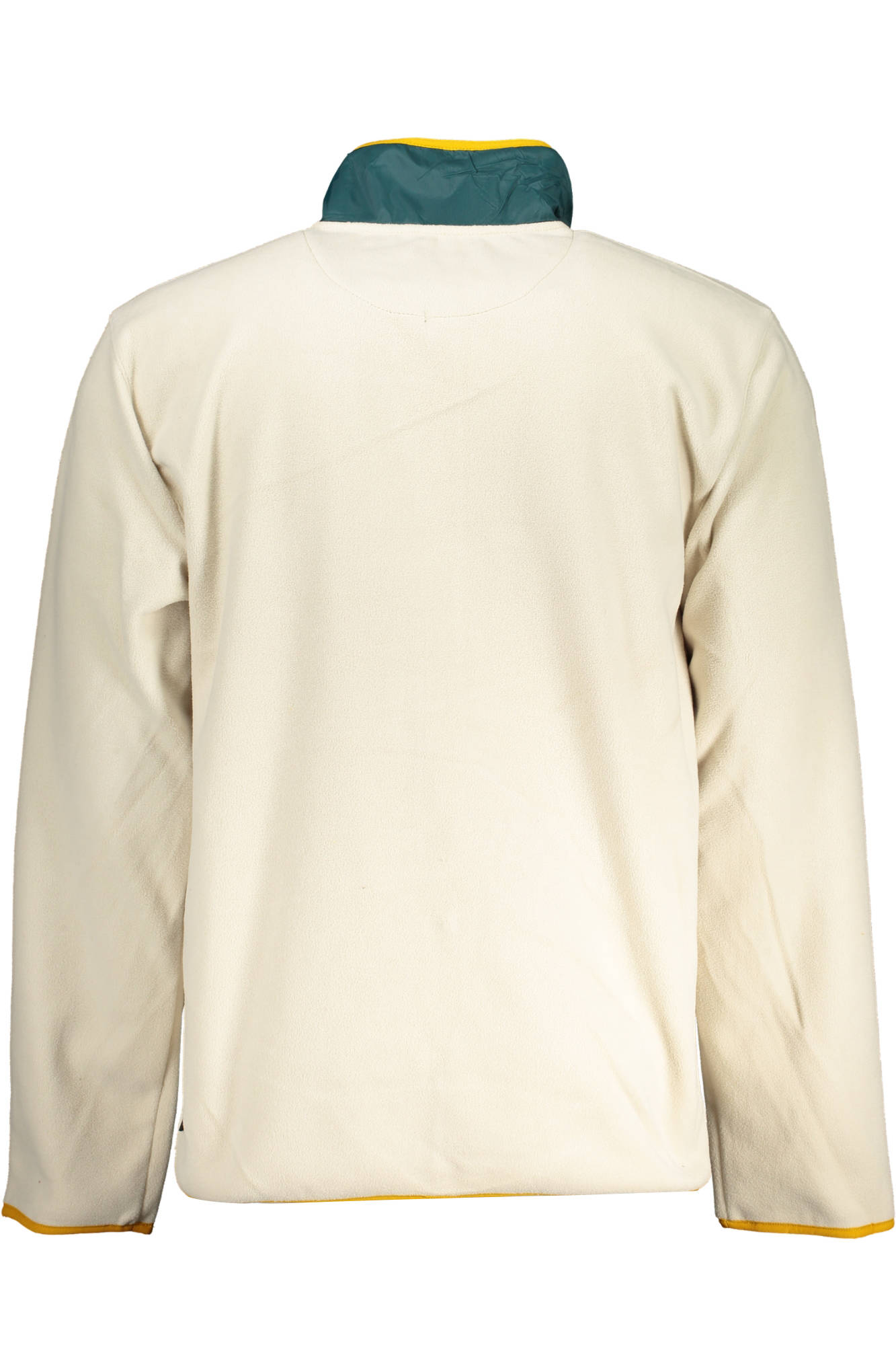 VANS MEN BEIGE ZIPPED SWEATSHIRT