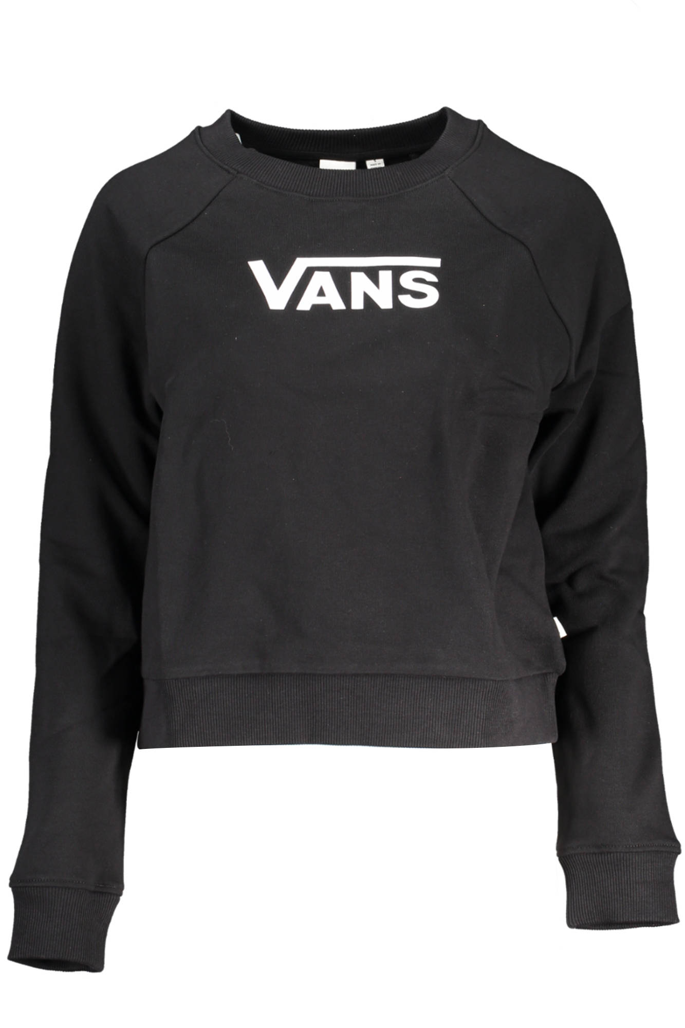 VANS BLACK WOMAN ZIPPED SWEATSHIRT VANS BLACK WOMAN ZIPPED SWEATSHIRT
