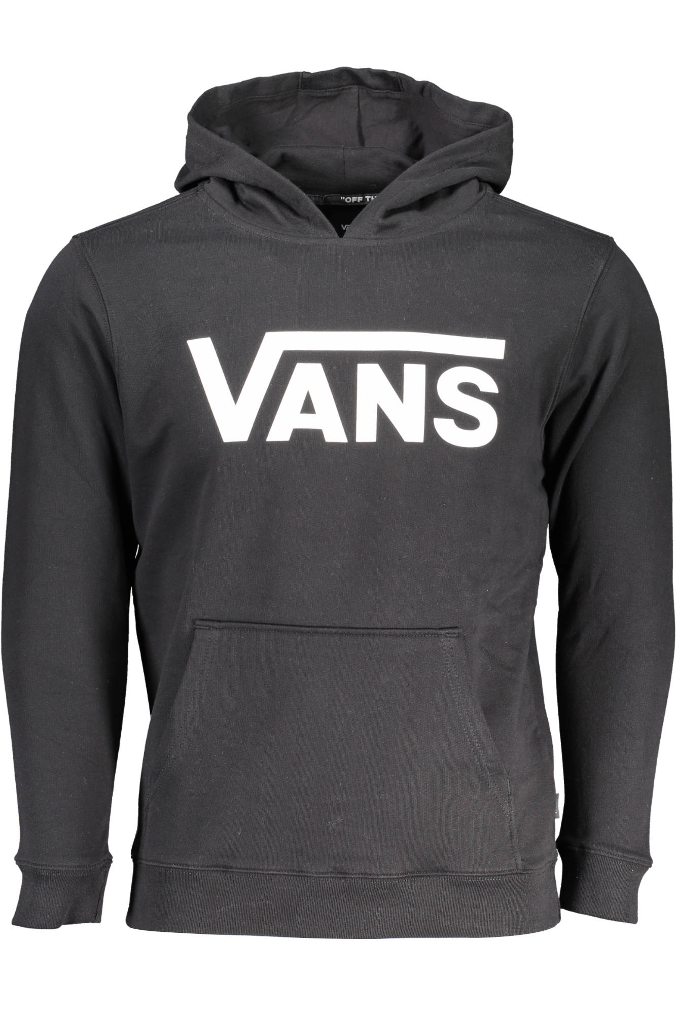 VANS BLACK SWEATSHIRT WITHOUT ZIP VANS BLACK SWEATSHIRT WITHOUT ZIP