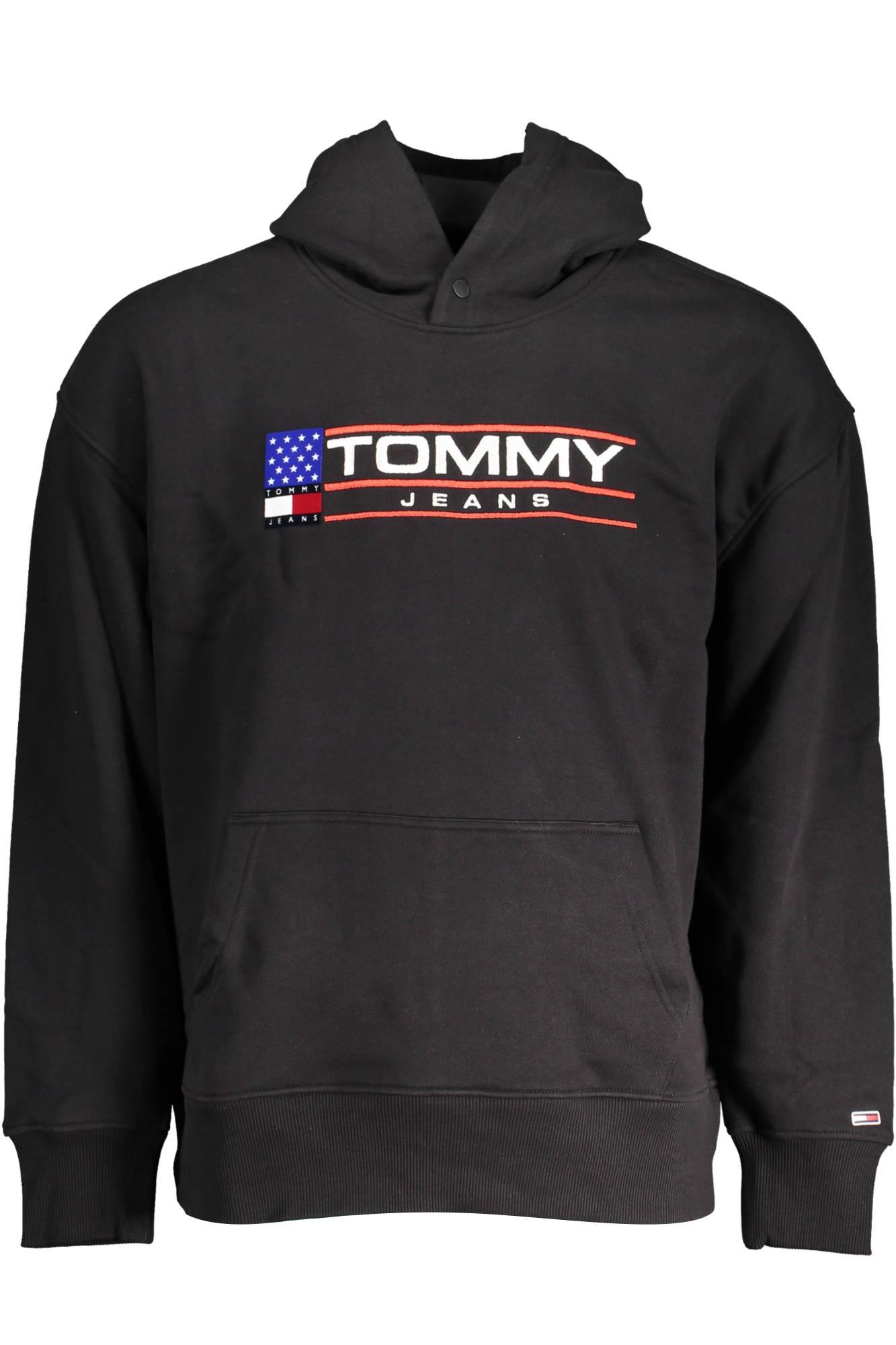 TOMMY HILFIGER SWEATSHIRT WITHOUT ZIP BLACK MAN TOMMY HILFIGER SWEATSHIRT WITHOUT ZIP BLACK MAN