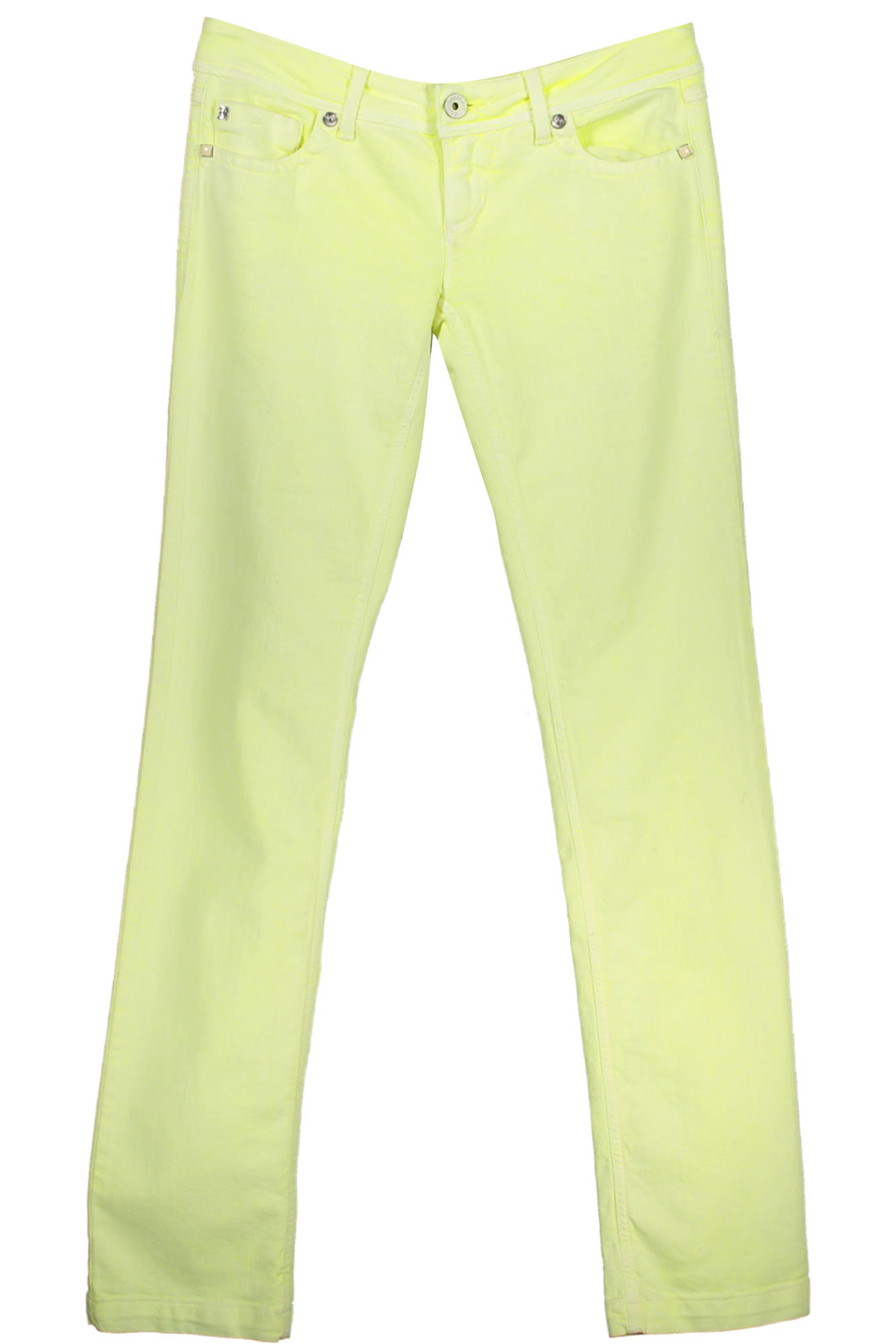 RE-START YELLOW WOMEN TROUSERS RE-START YELLOW WOMEN TROUSERS