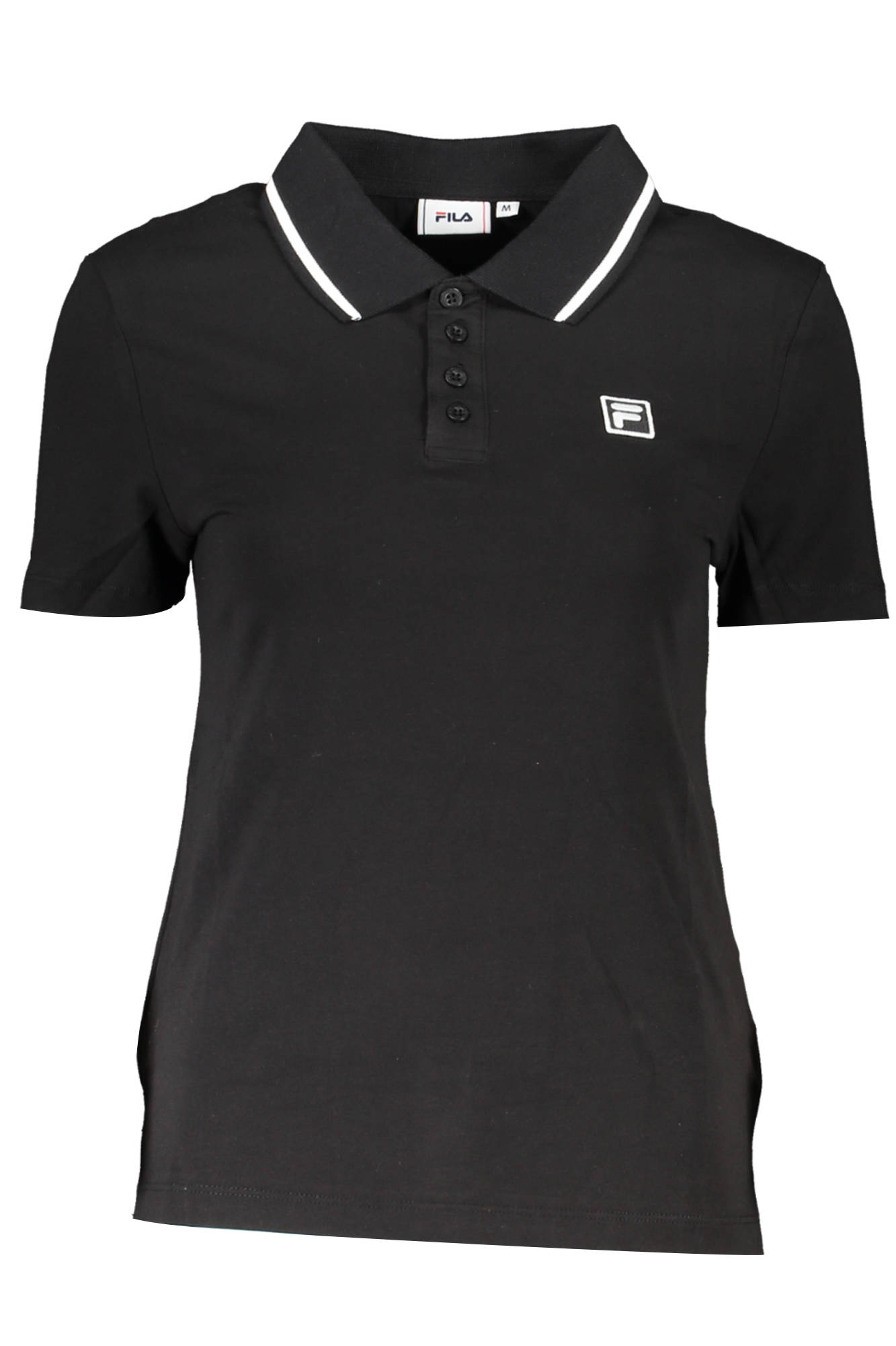 FILA POLO SHORT SLEEVE WOMAN BLACK FILA POLO SHORT SLEEVE WOMAN BLACK