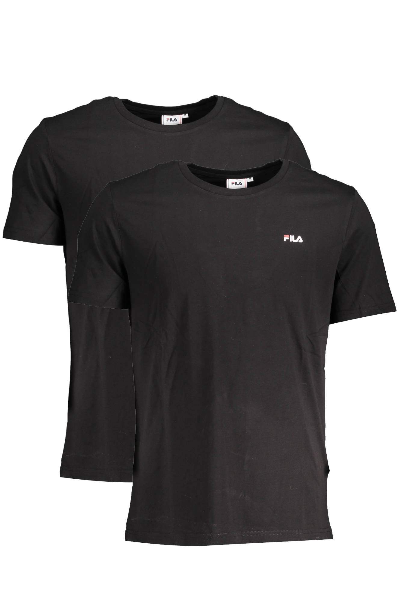 FILA BLACK MAN SHORT SLEEVE T-SHIRT FILA BLACK MAN SHORT SLEEVE T-SHIRT