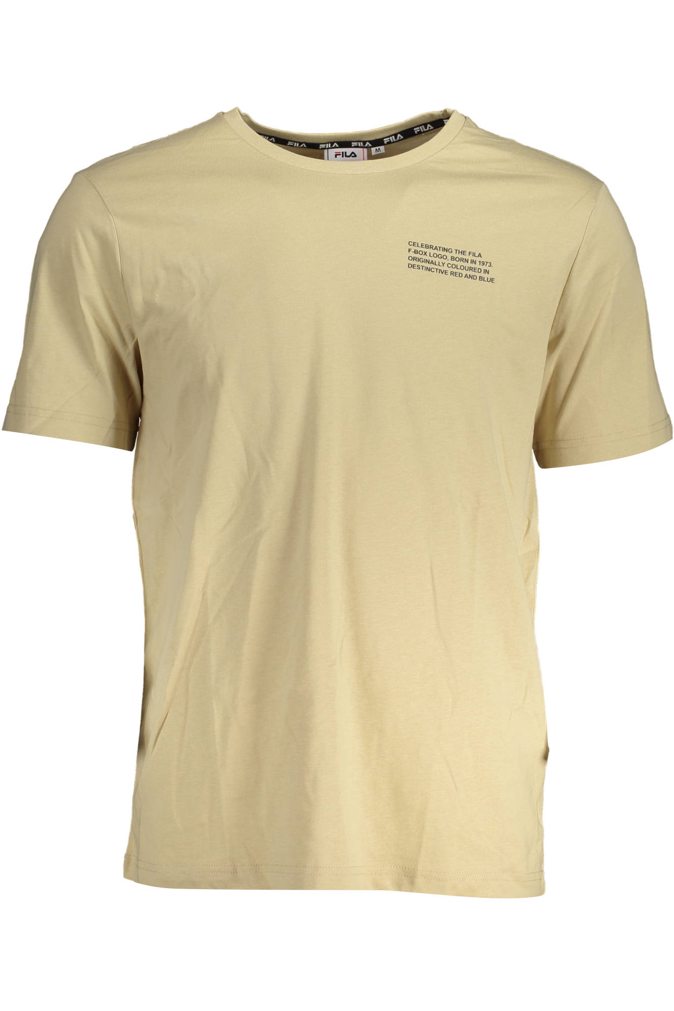 FILA T-SHIRT SHORT SLEEVE MAN BEIGE FILA T-SHIRT SHORT SLEEVE MAN BEIGE