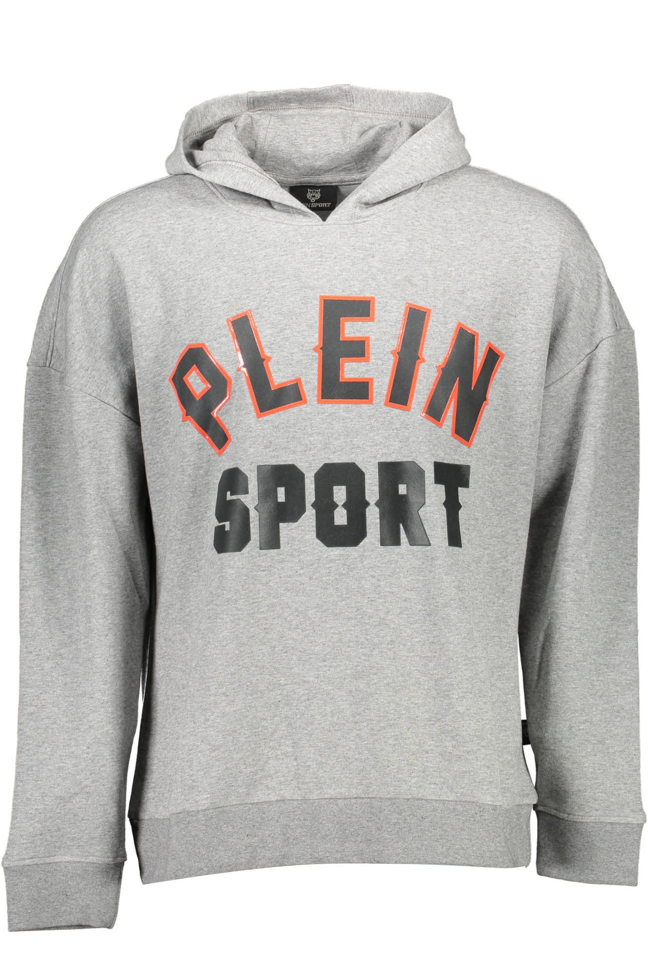 PLEIN SPORT SWEATSHIRT WITHOUT ZIP MAN GRAY PLEIN SPORT SWEATSHIRT WITHOUT ZIP MAN GRAY