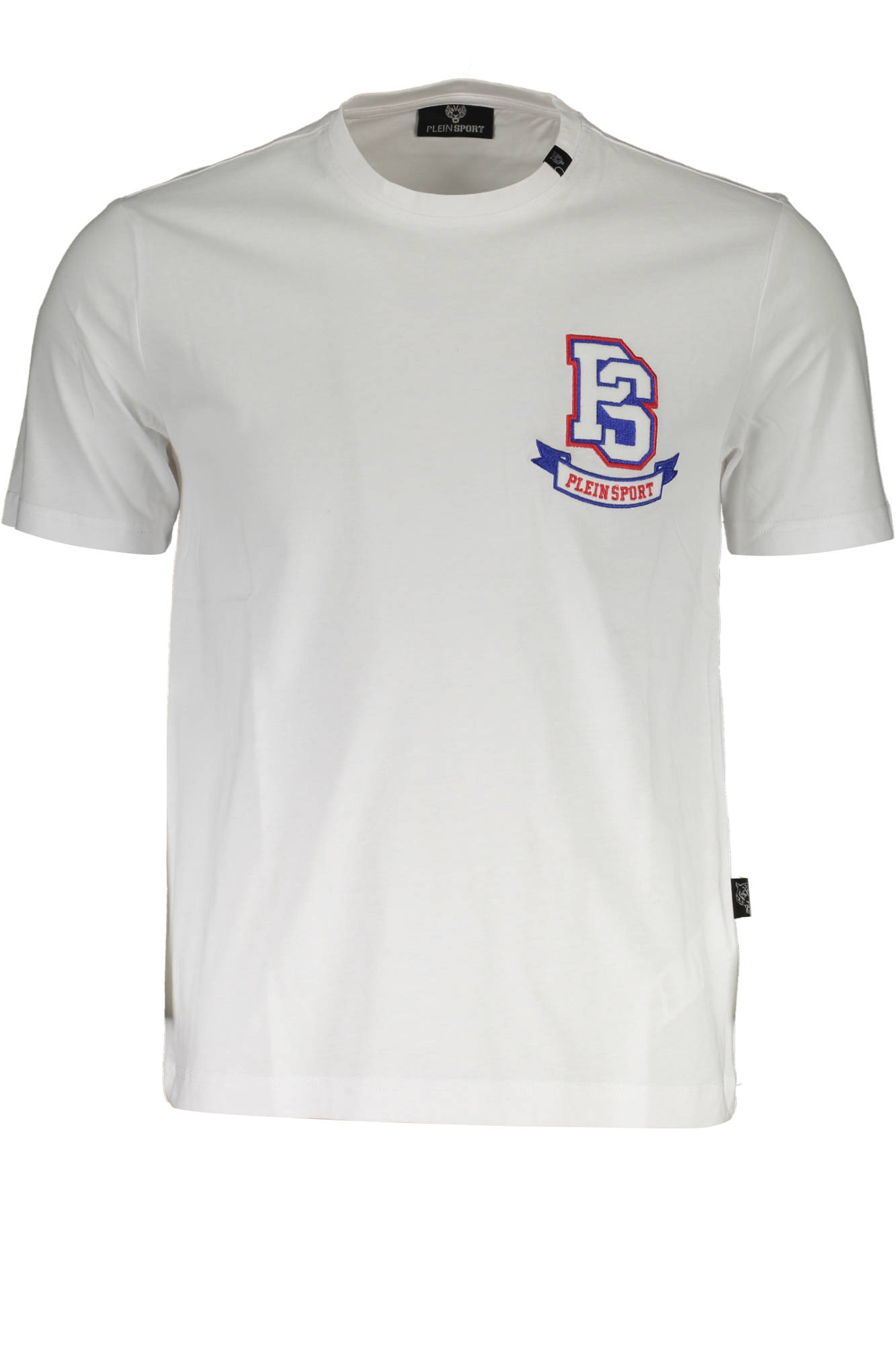 PLEIN SPORT WHITE MEN SHORT SLEEVE T-SHIRT PLEIN SPORT WHITE MEN SHORT SLEEVE T-SHIRT