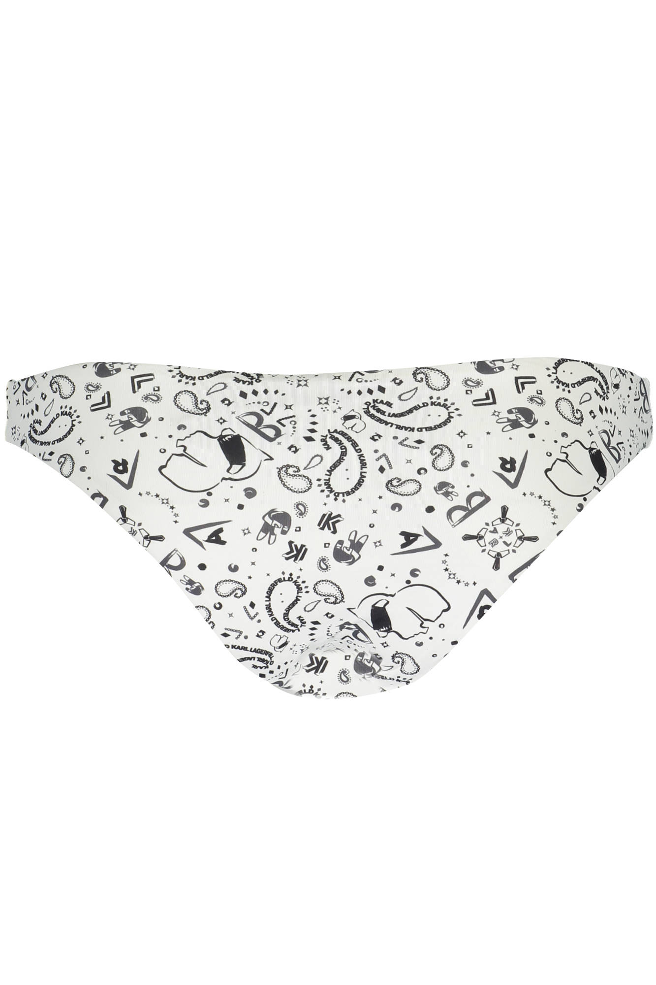 KARL LAGERFELD SWIMSUIT PART UNDER WHITE WOMAN
