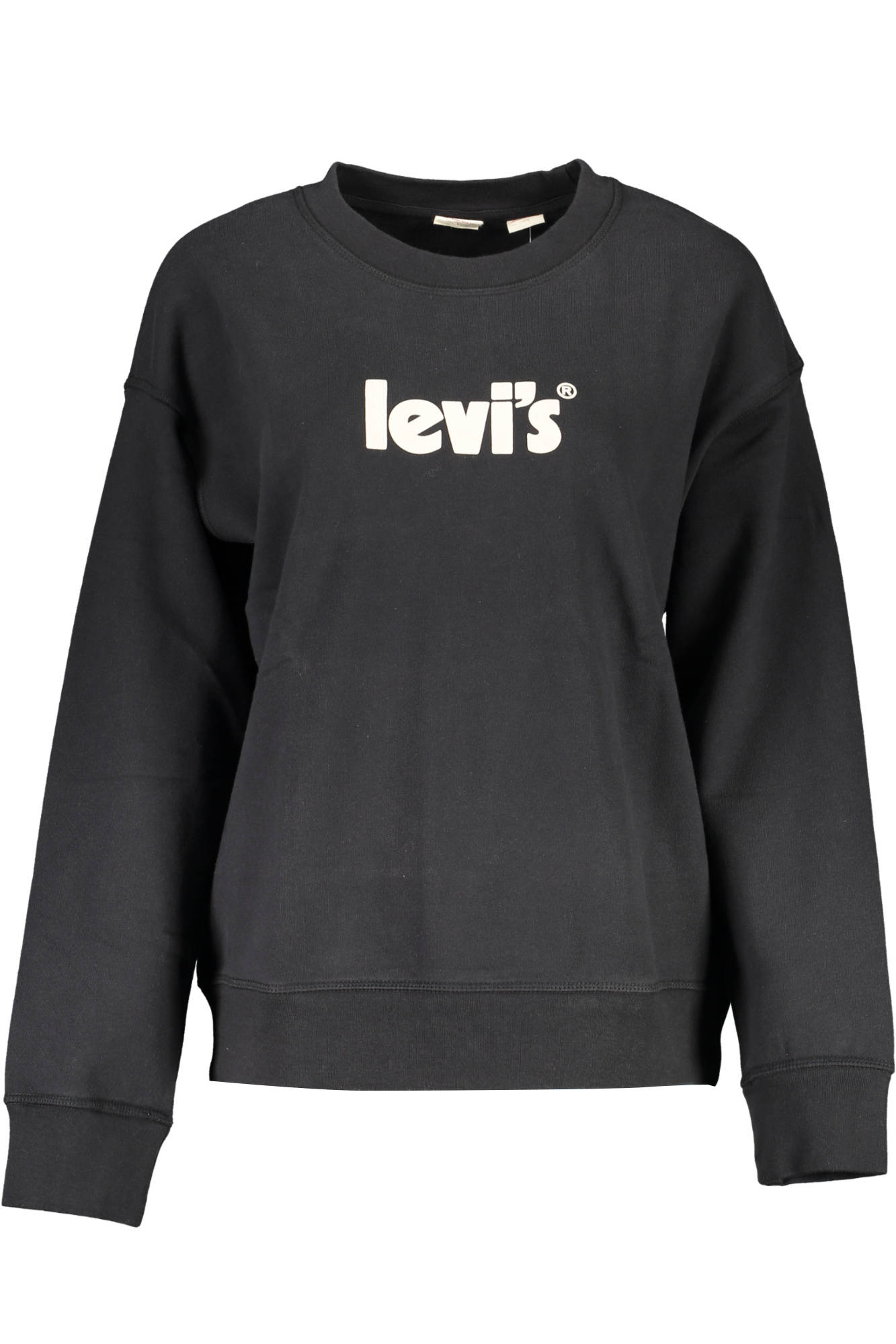 LEVI SWEATSHIRT WITHOUT ZIP WOMAN BLACK LEVI SWEATSHIRT WITHOUT ZIP WOMAN BLACK