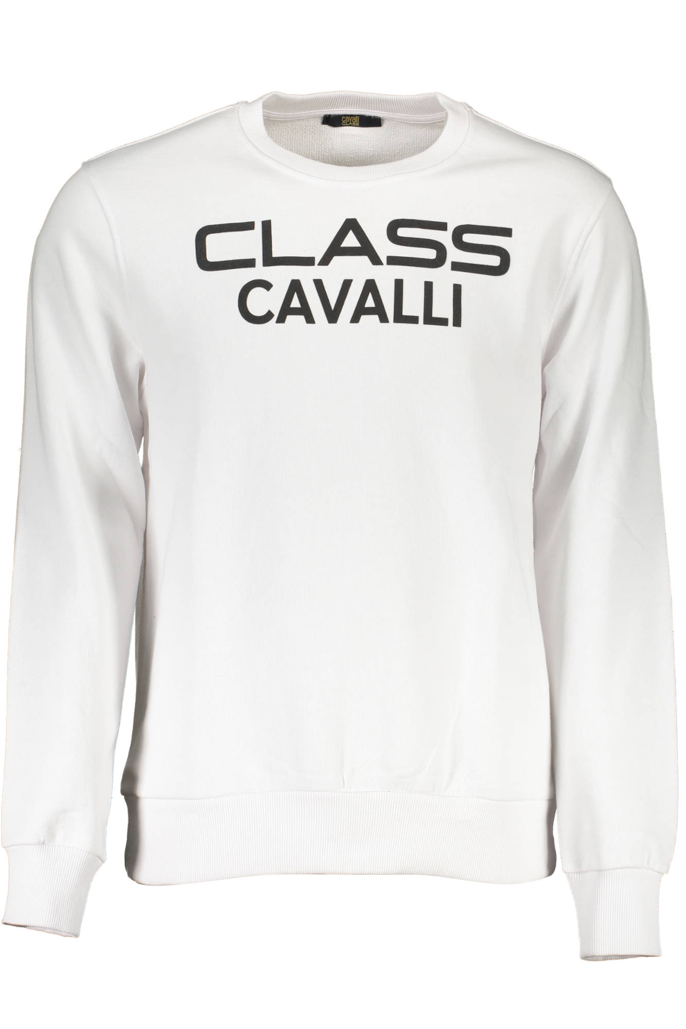 CAVALLI CLASS SWEATSHIRT WITHOUT ZIP MAN WHITE CAVALLI CLASS SWEATSHIRT WITHOUT ZIP MAN WHITE