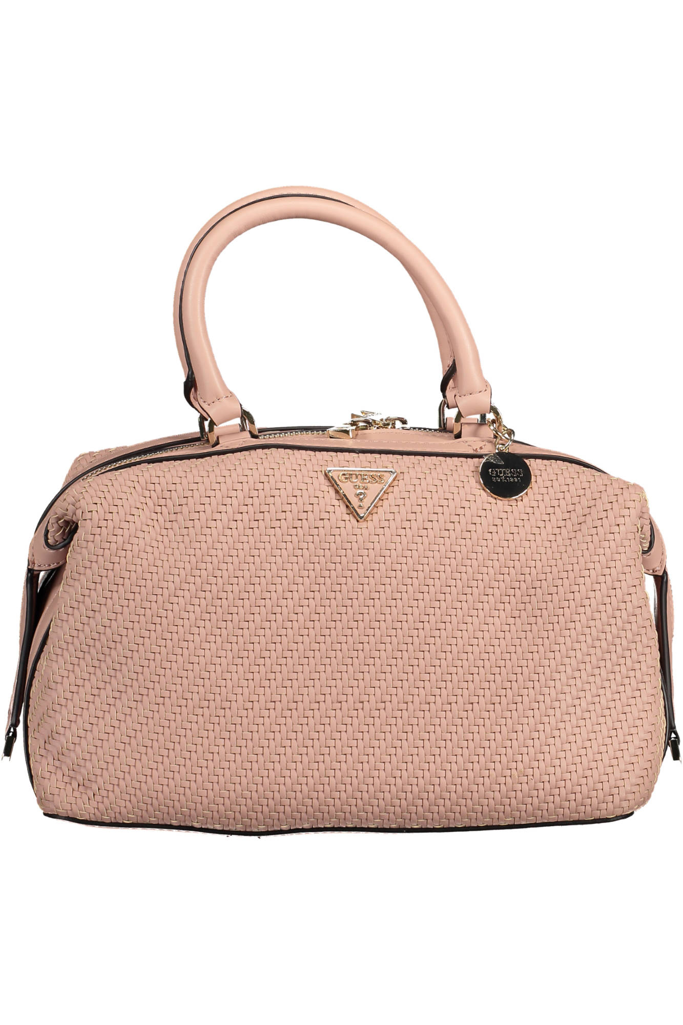 GUESS JEANS WOMEN BAG PINK GUESS JEANS WOMEN BAG PINK