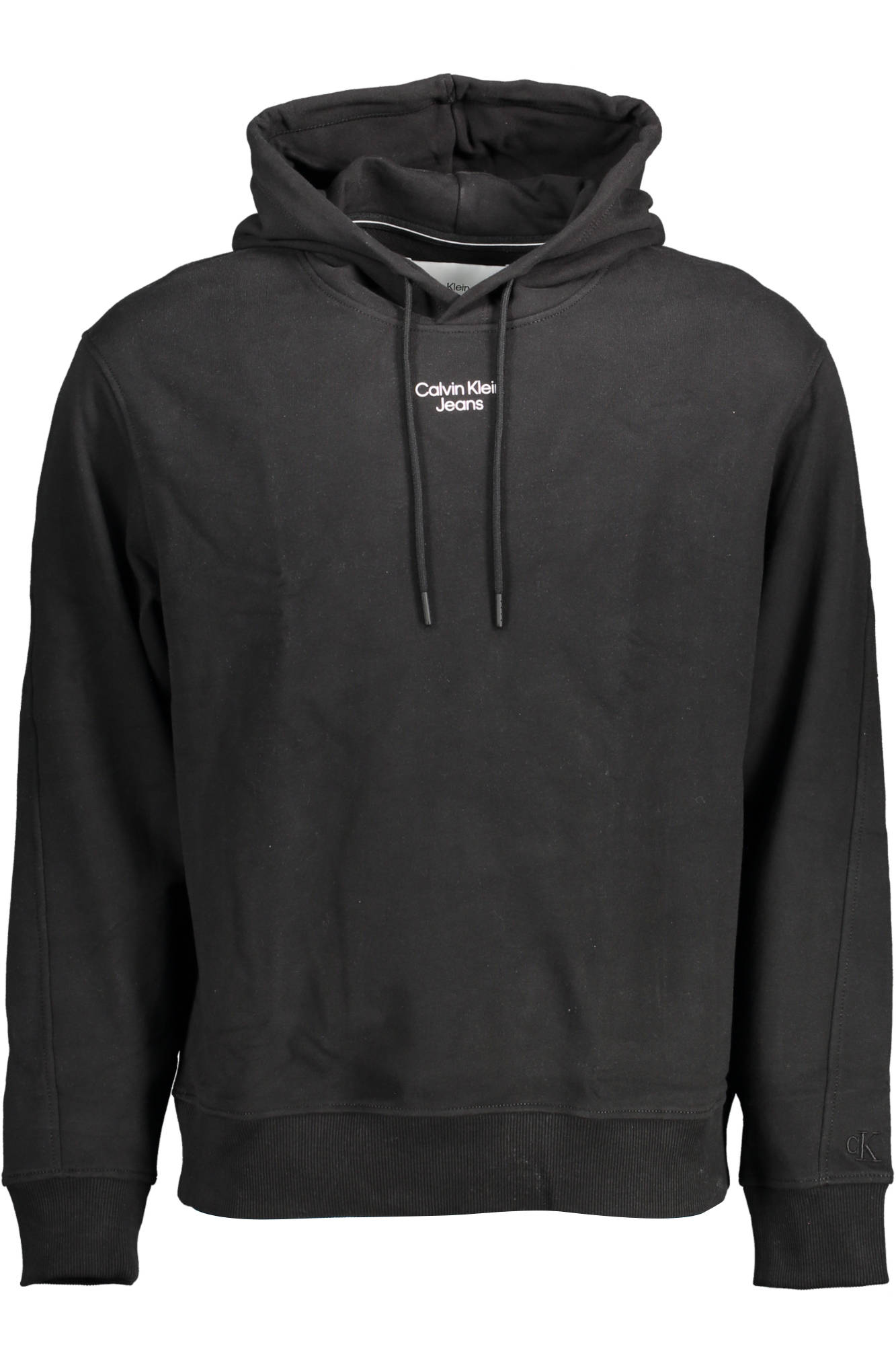 CALVIN KLEIN SWEATSHIRT WITHOUT ZIP MAN BLACK CALVIN KLEIN SWEATSHIRT WITHOUT ZIP MAN BLACK
