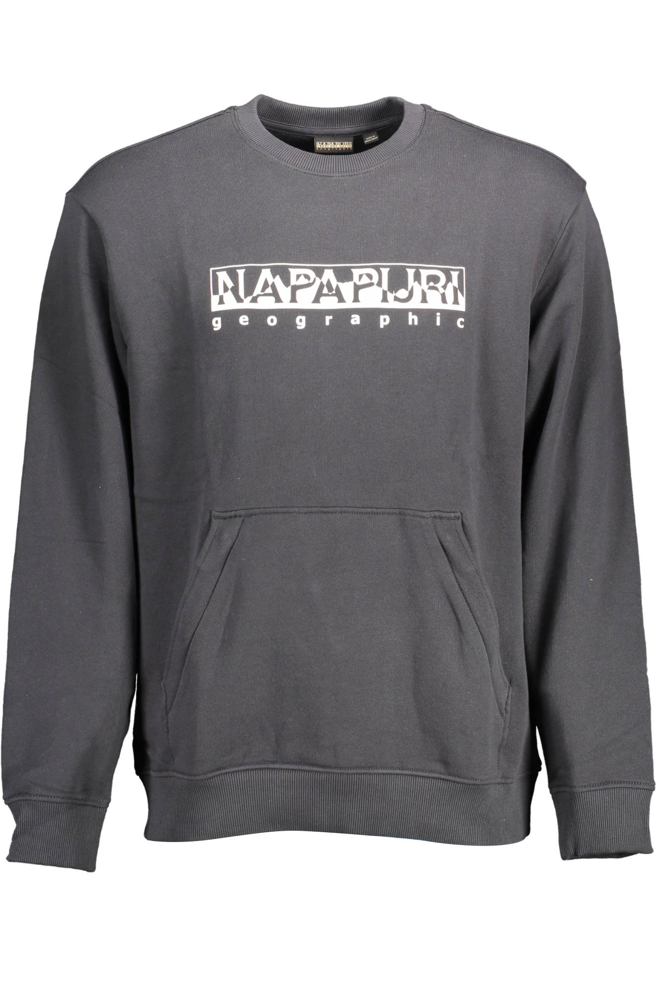 NAPAPIJRI SWEATSHIRT WITHOUT ZIP MAN BLACK NAPAPIJRI SWEATSHIRT WITHOUT ZIP MAN BLACK