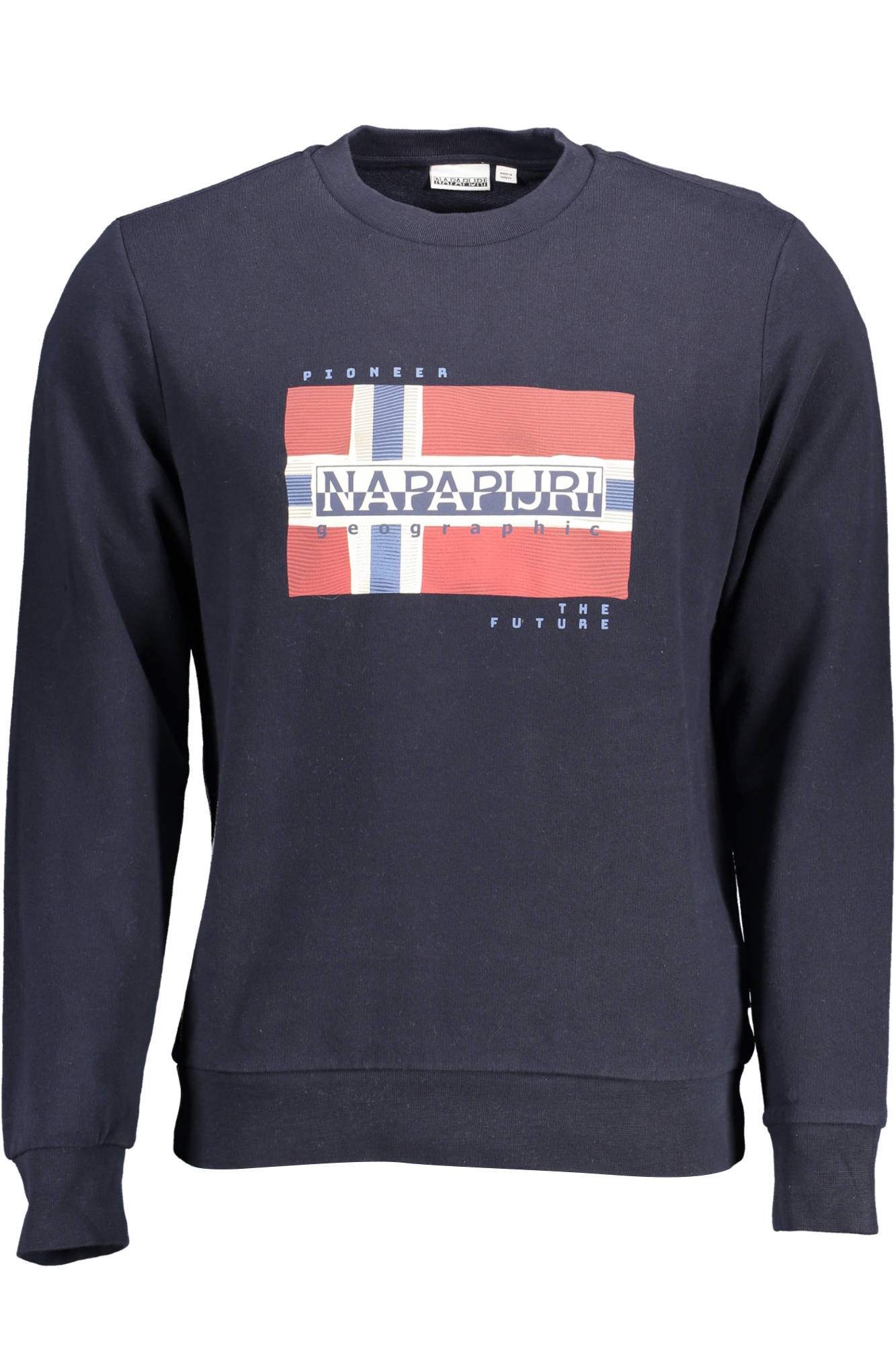 NAPAPIJRI SWEATSHIRT WITHOUT ZIP MAN BLUE NAPAPIJRI SWEATSHIRT WITHOUT ZIP MAN BLUE