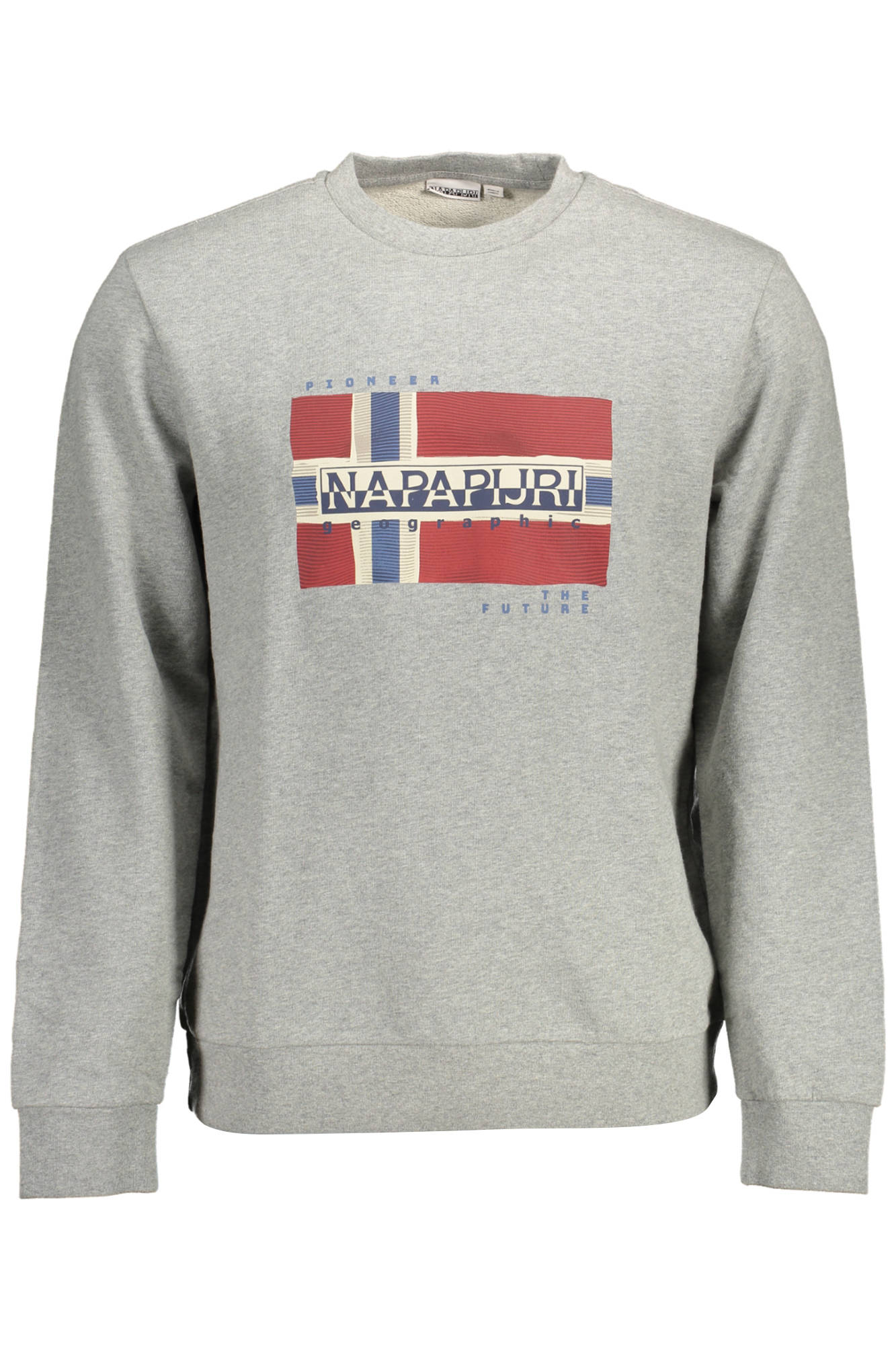 NAPAPIJRI SWEATSHIRT WITHOUT ZIP MAN GRAY NAPAPIJRI SWEATSHIRT WITHOUT ZIP MAN GRAY