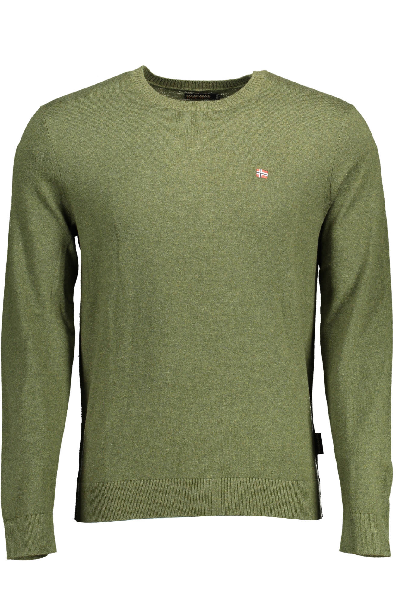 NAPAPIJRI MEN GREEN SWEATER NAPAPIJRI MEN GREEN SWEATER