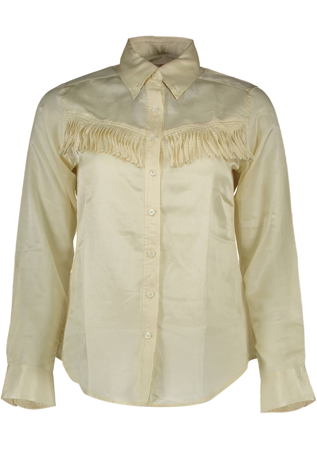 GANT WOMEN LONG SLEEVE BEIGE SHIRT GANT WOMEN LONG SLEEVE BEIGE SHIRT