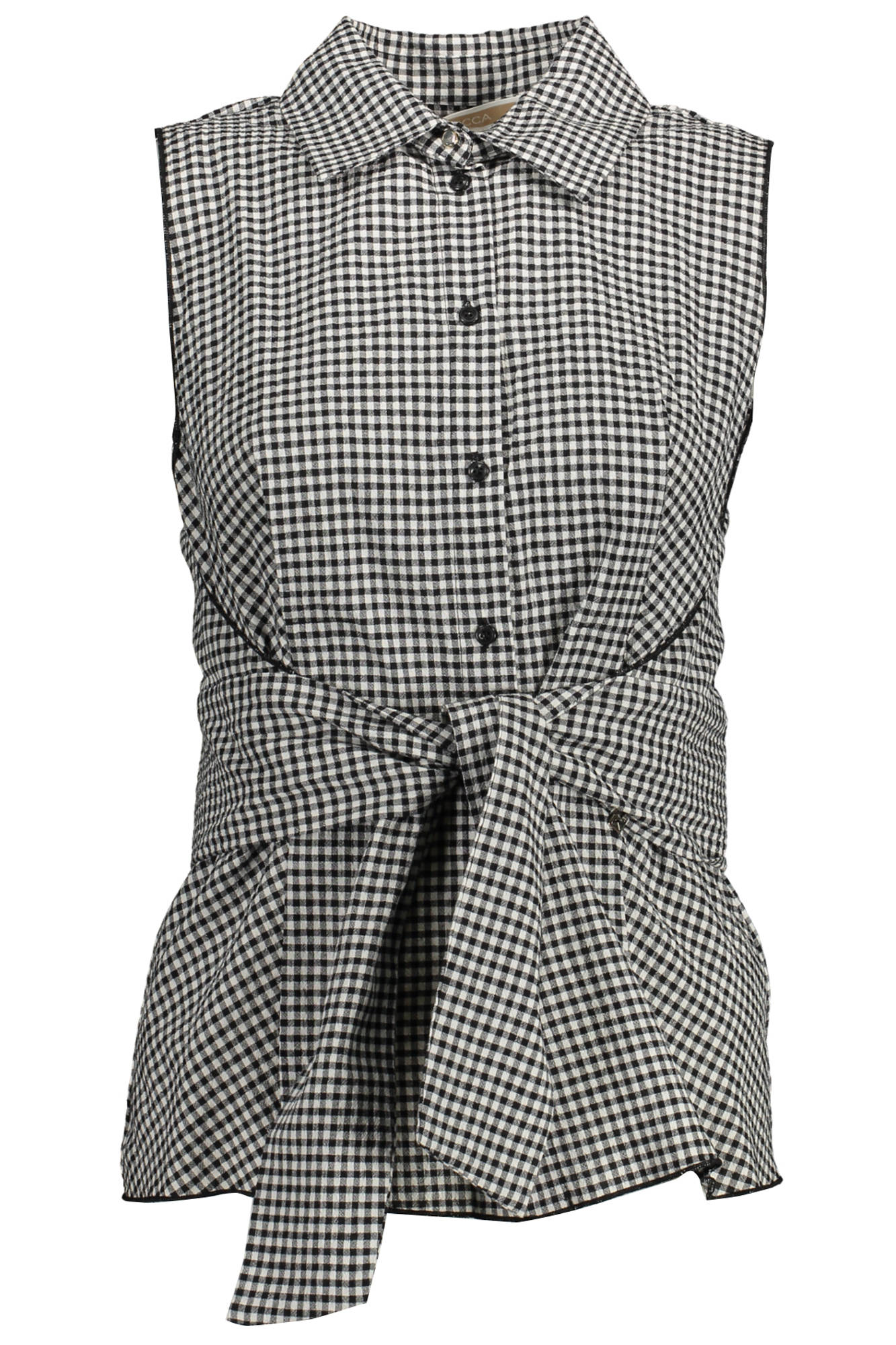 KOCCA WOMEN SLEEVELESS SHIRT BLACK KOCCA WOMEN SLEEVELESS SHIRT BLACK