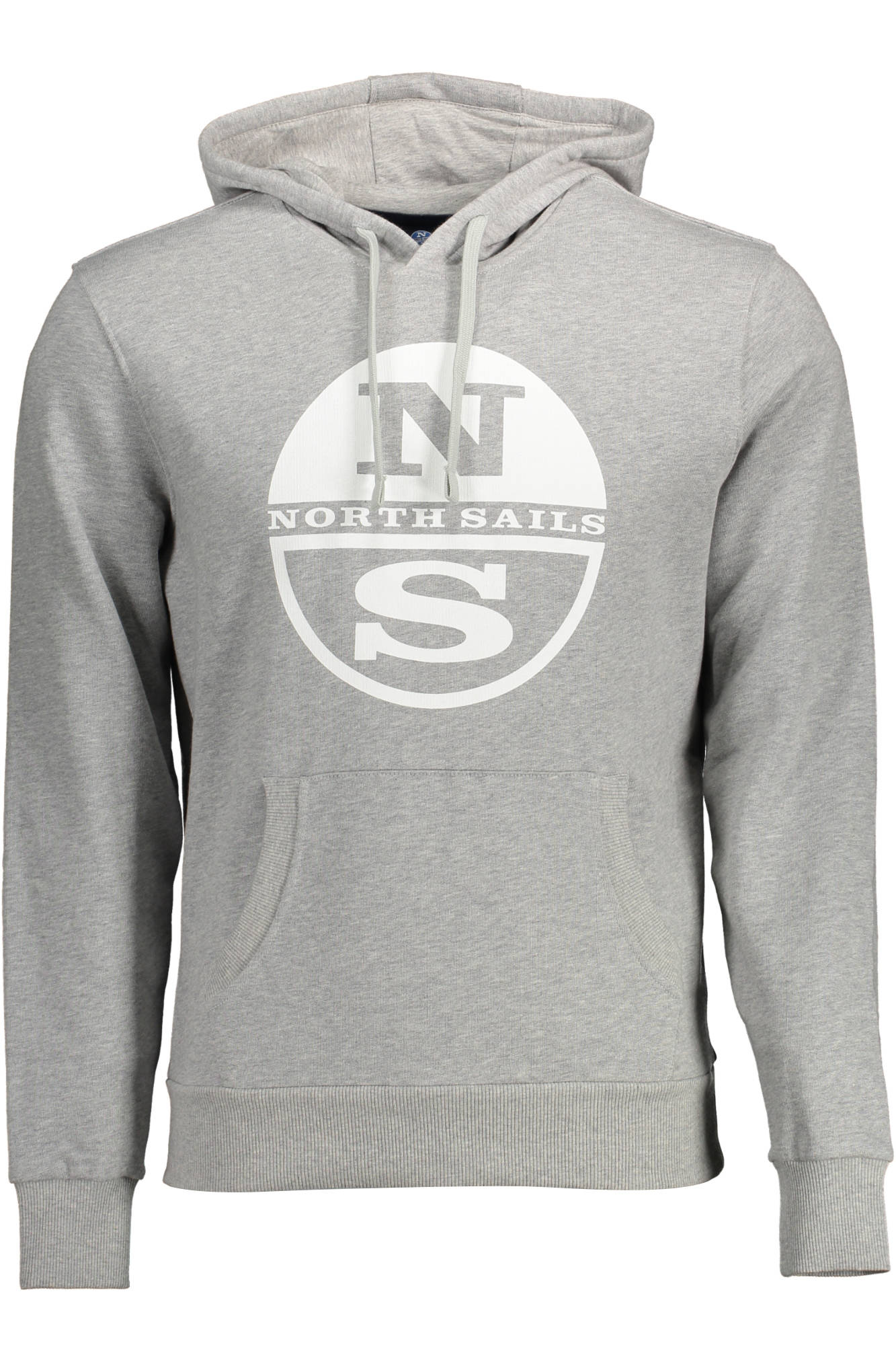 NORTH SAILS SWEATSHIRT WITHOUT ZIP MAN GRAY NORTH SAILS SWEATSHIRT WITHOUT ZIP MAN GRAY