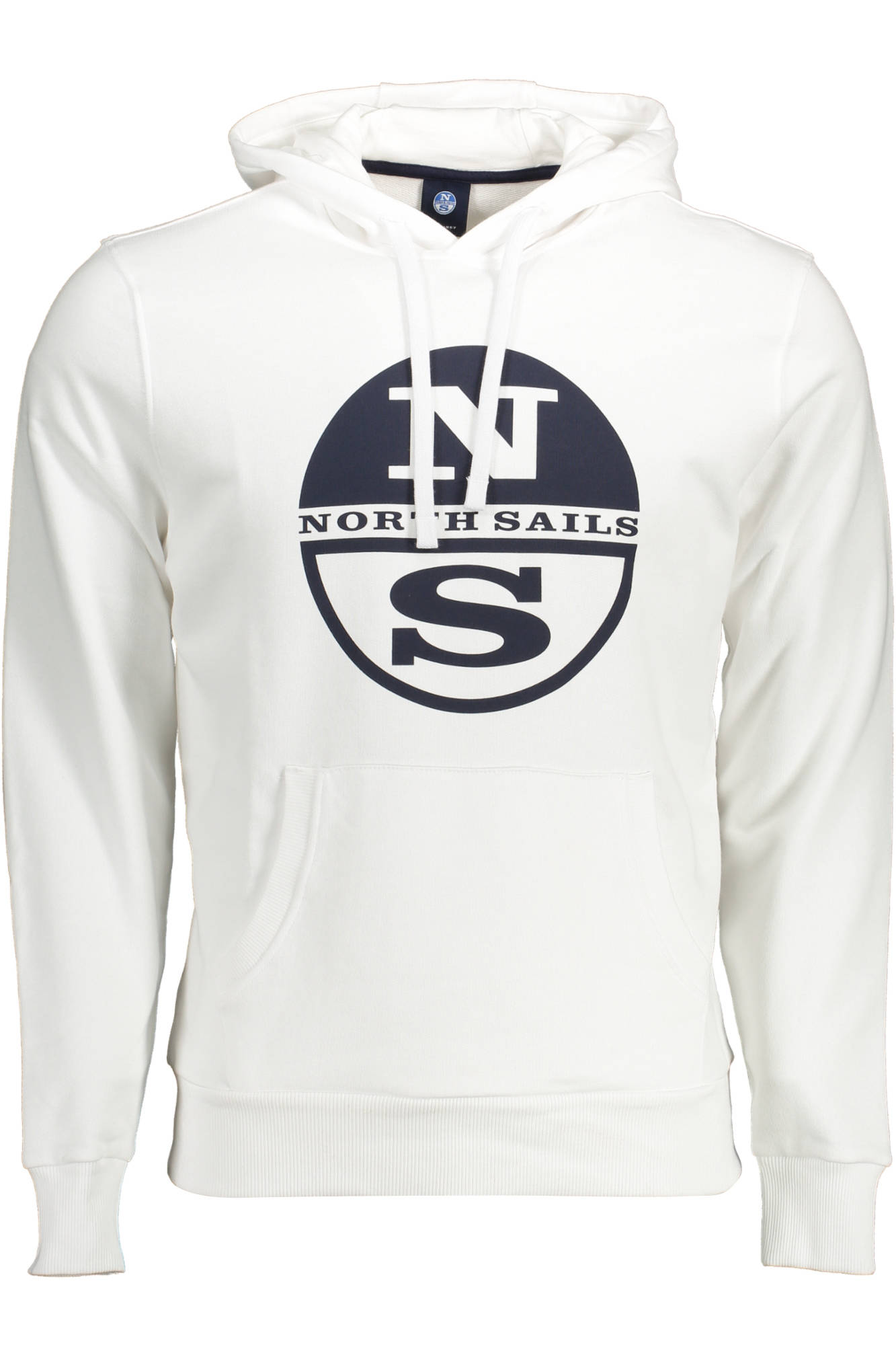 NORTH SAILS SWEATSHIRT WITHOUT ZIP MAN WHITE NORTH SAILS SWEATSHIRT WITHOUT ZIP MAN WHITE