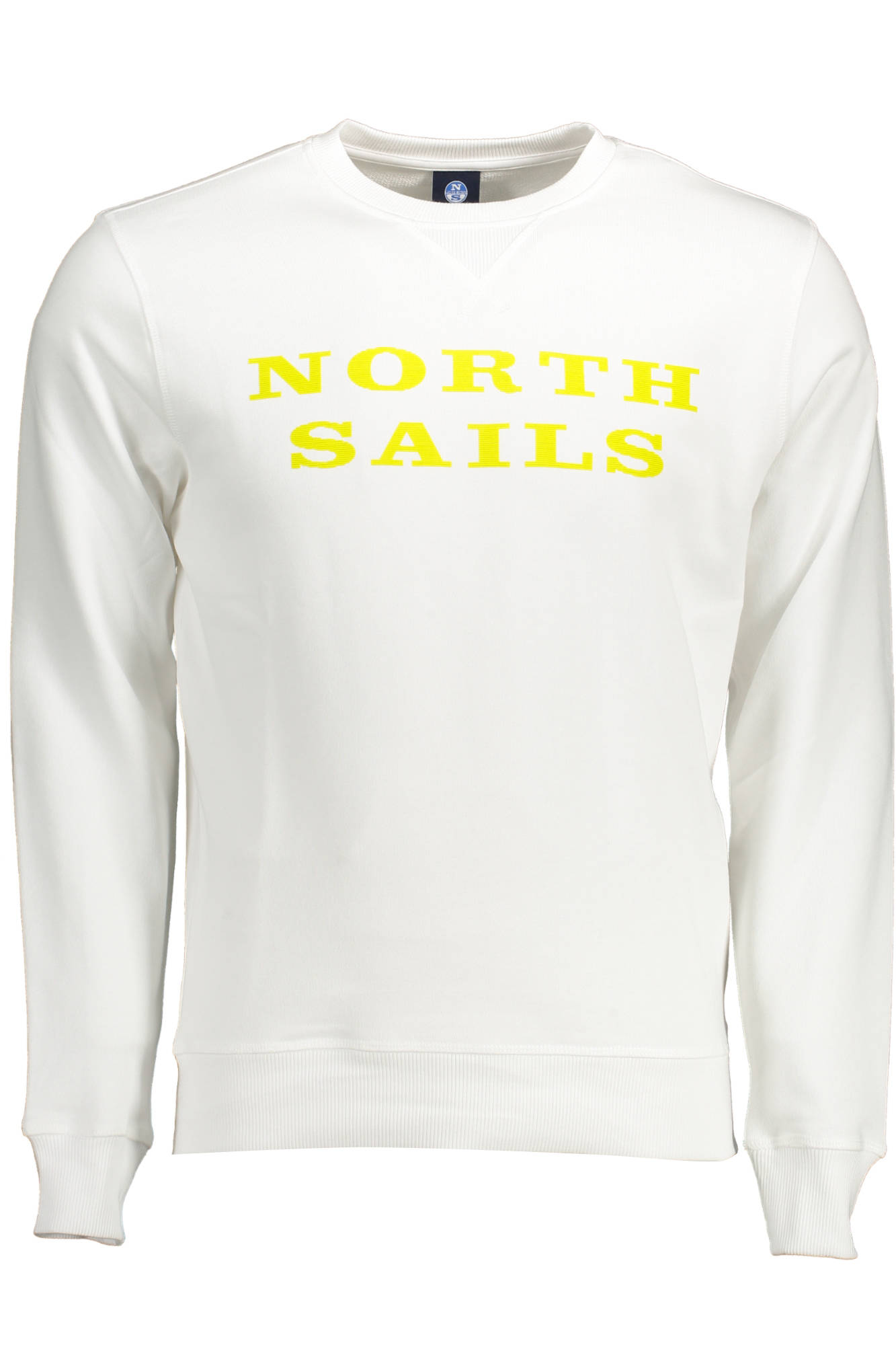 NORTH SAILS SWEATSHIRT WITHOUT ZIP MAN WHITE NORTH SAILS SWEATSHIRT WITHOUT ZIP MAN WHITE