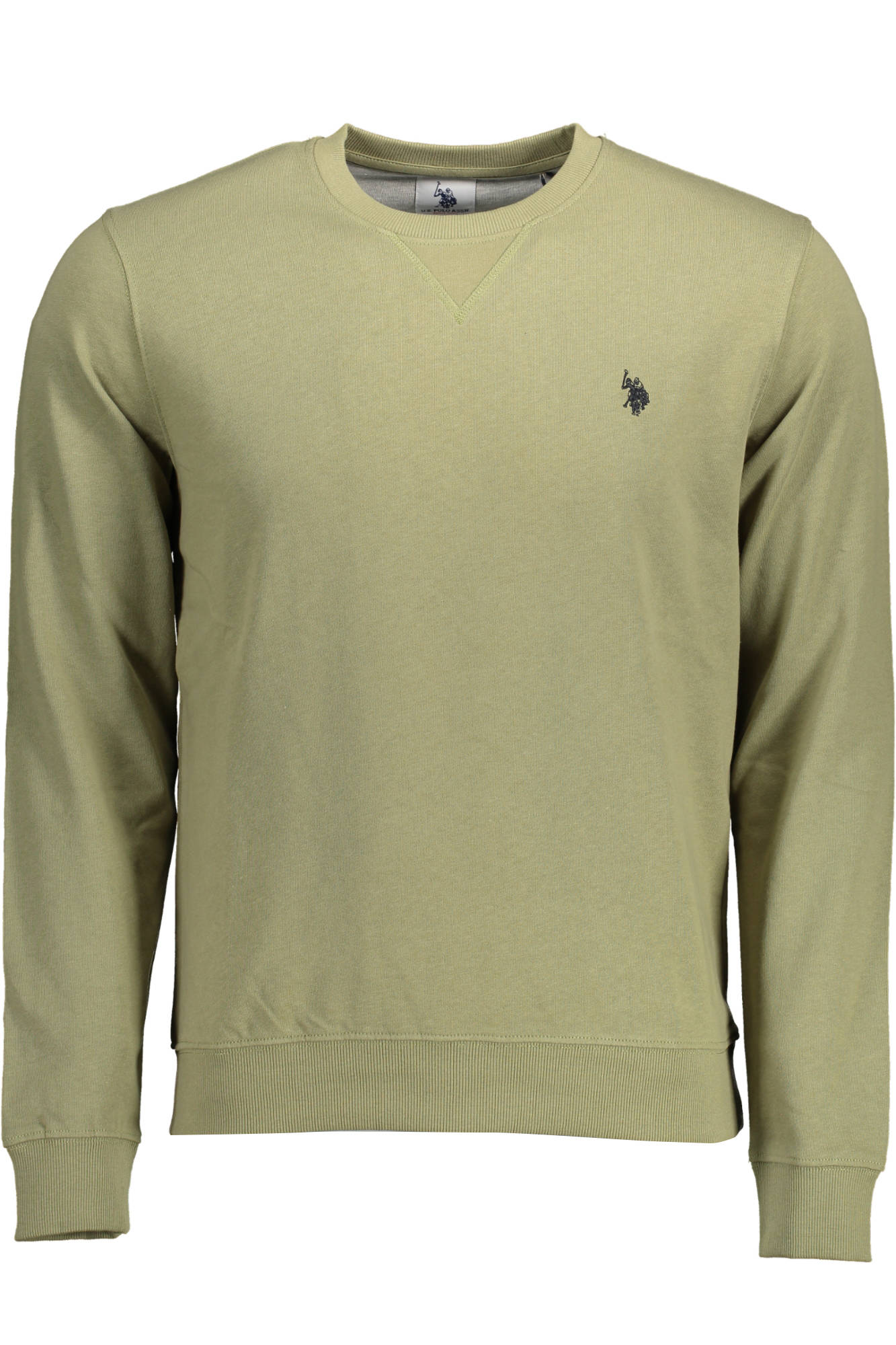 US POLO SWEATSHIRT WITHOUT ZIP MAN GREEN US POLO SWEATSHIRT WITHOUT ZIP MAN GREEN