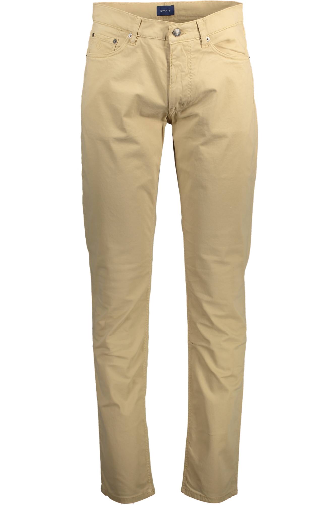 GANT MEN BEIGE TROUSERS GANT MEN BEIGE TROUSERS