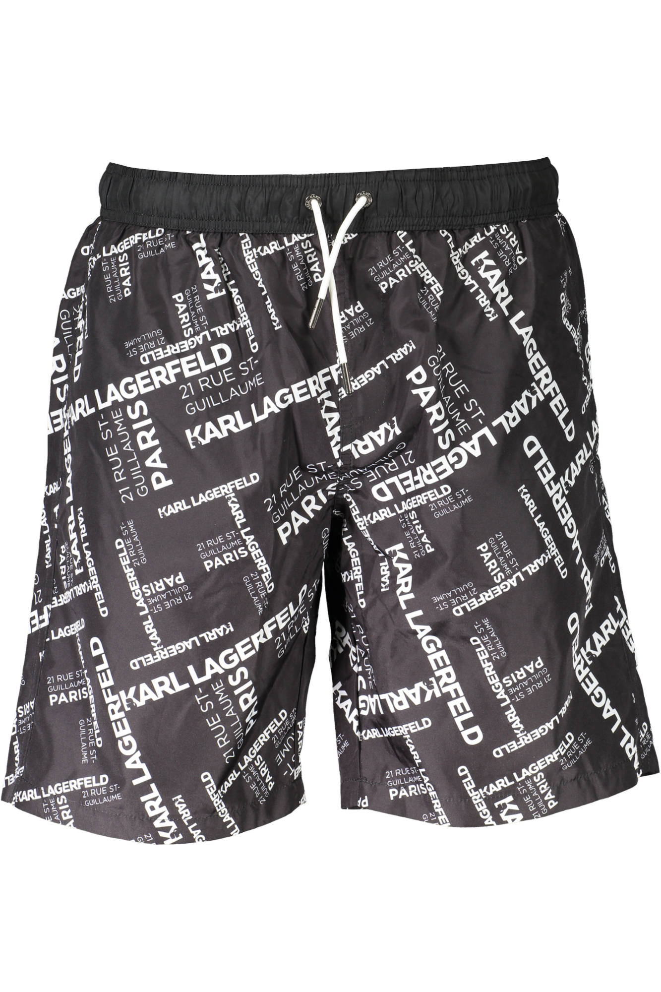 KARL LAGERFELD BEACHWEAR SWIMSUIT PARTS UNDER MAN BLACK KARL LAGERFELD BEACHWEAR SWIMSUIT PARTS UNDER MAN BLACK