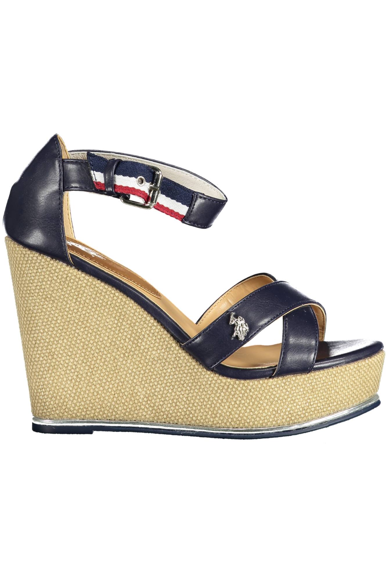 US POLO ASSN. BLUE WOMAN SANDAL FOOTWEAR US POLO ASSN. BLUE WOMAN SANDAL FOOTWEAR