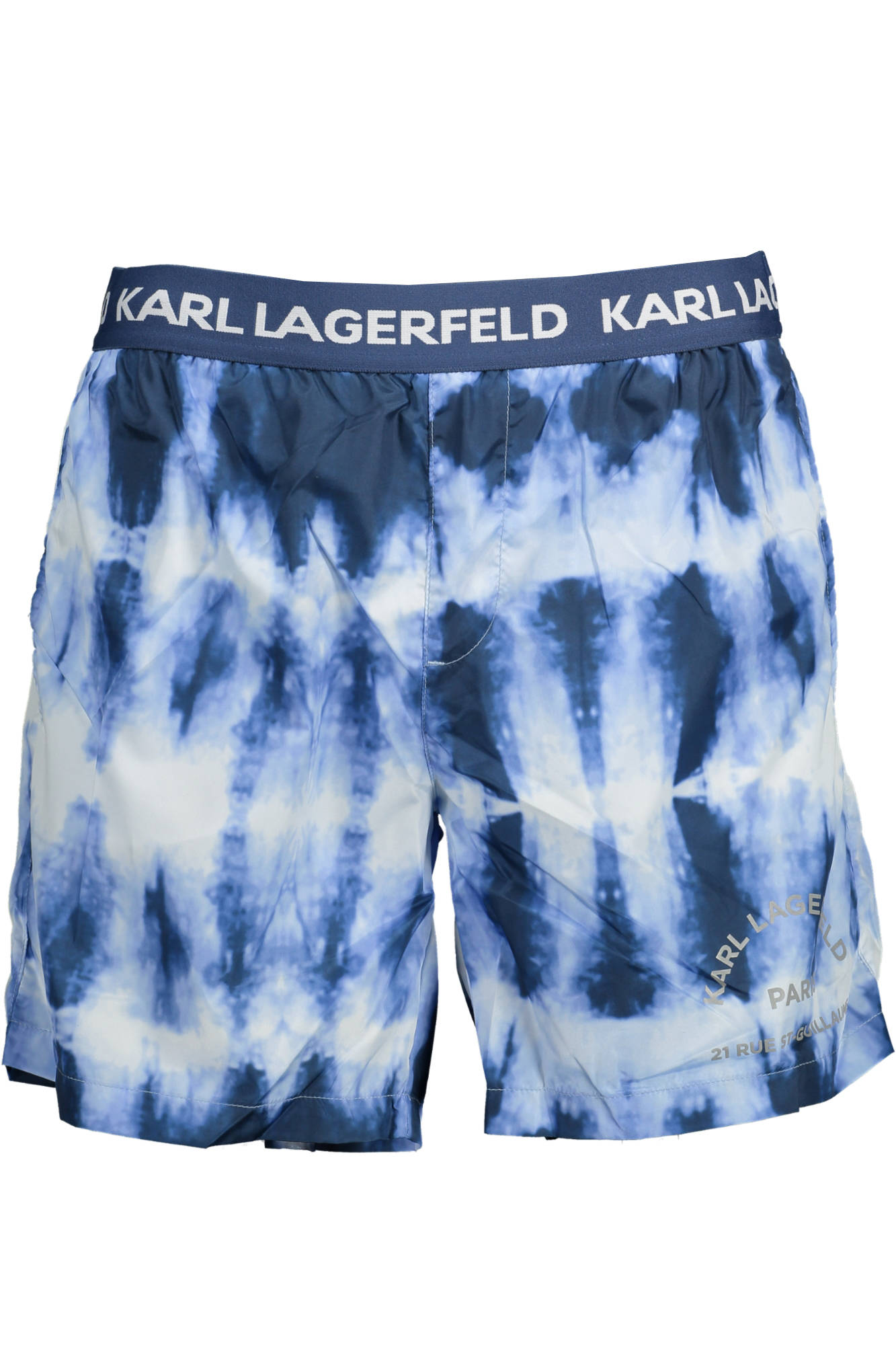 KARL LAGERFELD BEACHWEAR SWIMSUIT PARTS UNDER MAN BLUE KARL LAGERFELD BEACHWEAR SWIMSUIT PARTS UNDER MAN BLUE