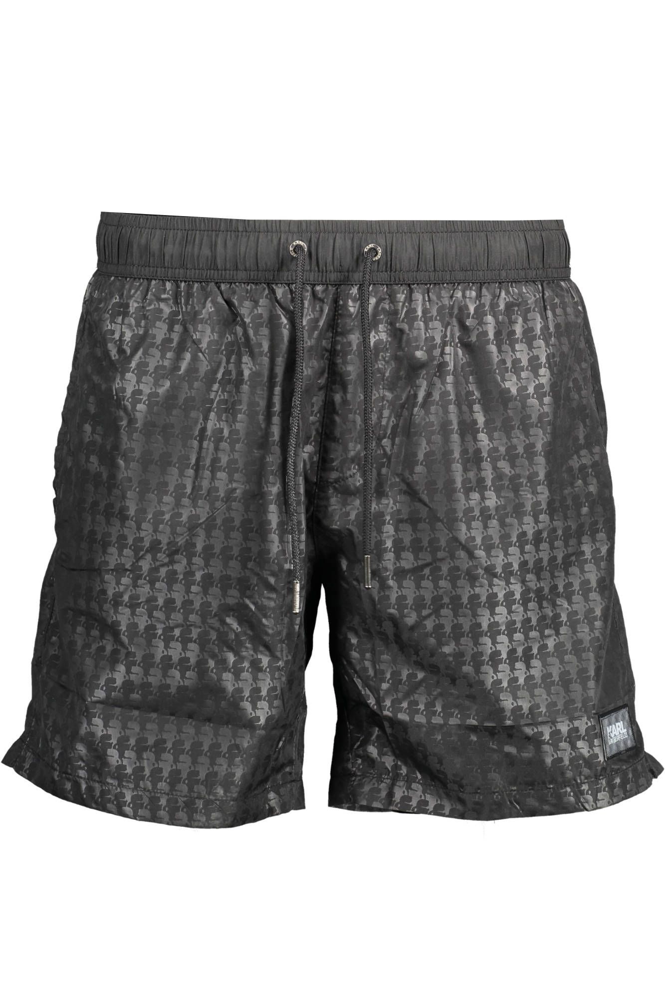 KARL LAGERFELD BEACHWEAR SWIMSUIT PARTS UNDER MAN BLACK KARL LAGERFELD BEACHWEAR SWIMSUIT PARTS UNDER MAN BLACK