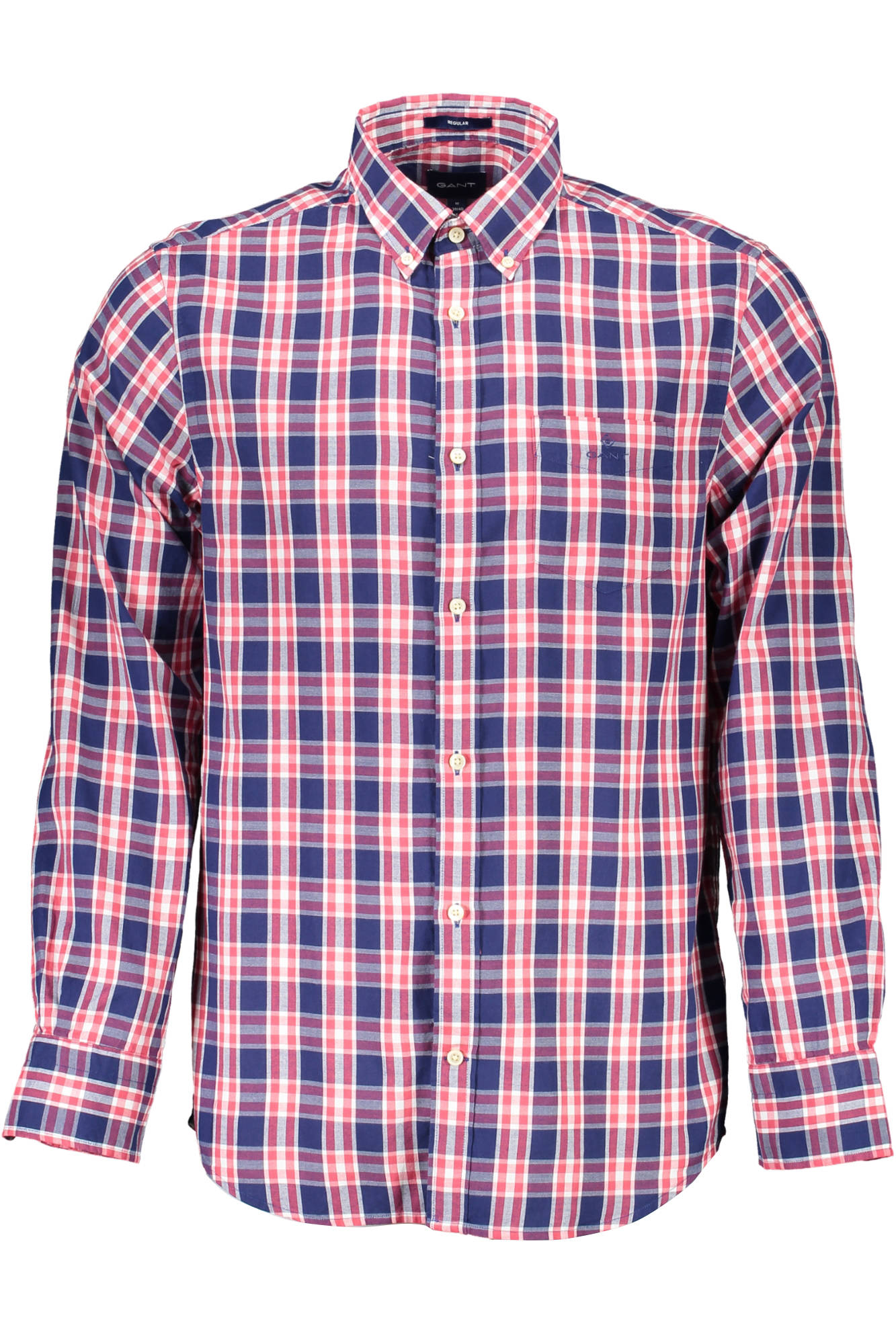 GANT MEN LONG SLEEVE SHIRT BLUE GANT MEN LONG SLEEVE SHIRT BLUE