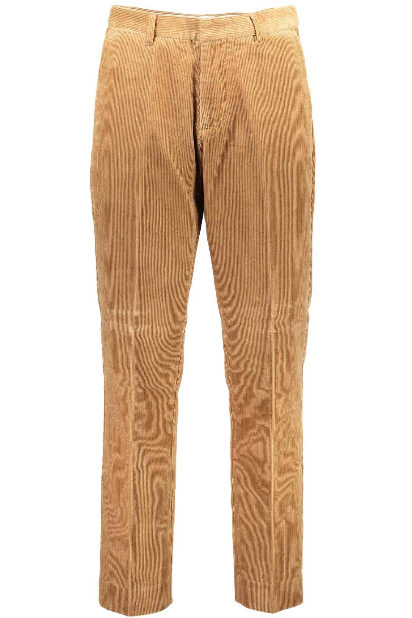 GANT BROWN MEN TROUSERS GANT BROWN MEN TROUSERS