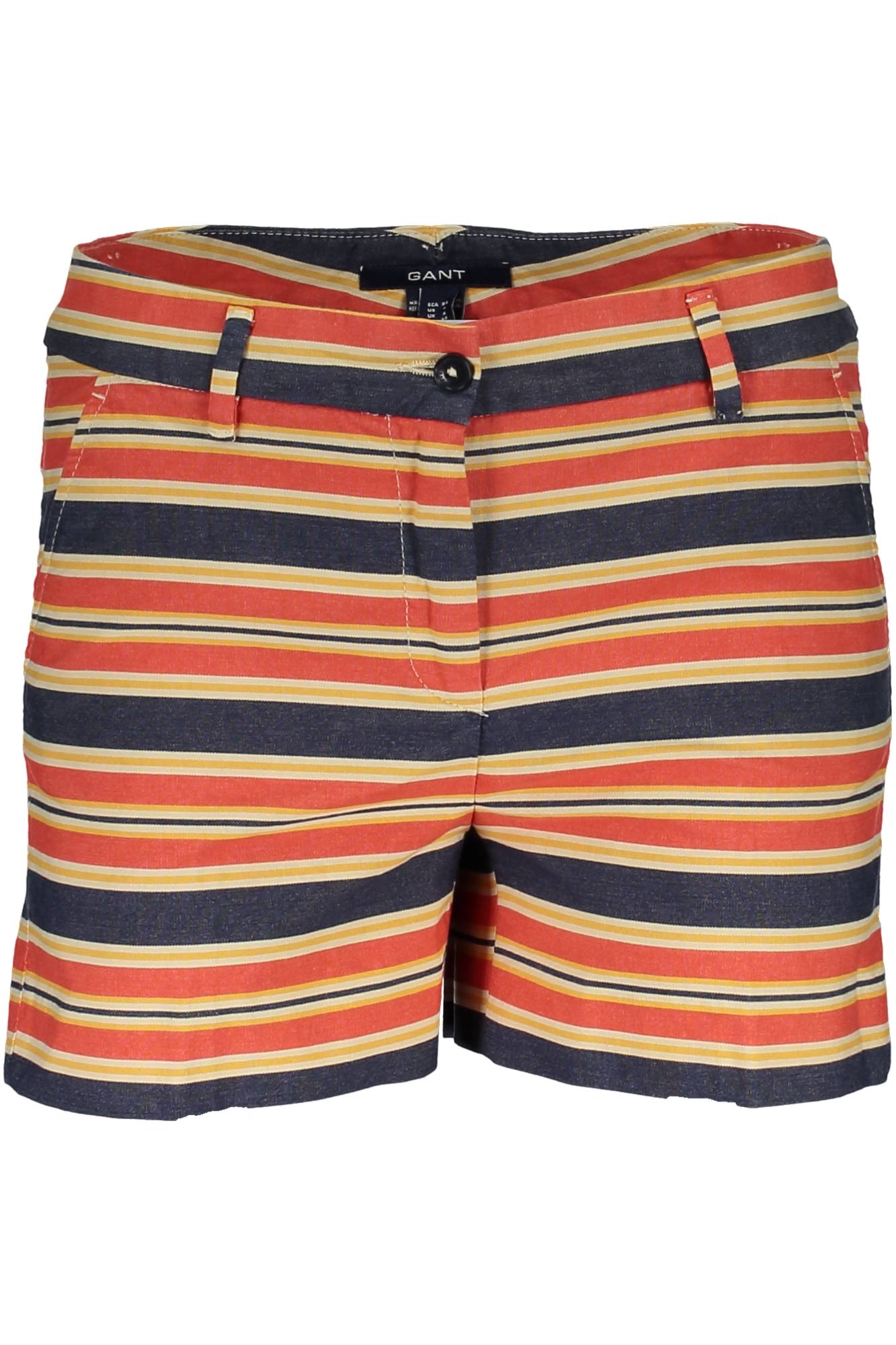 GANT MULTICOLORED WOMEN SHORT PANTS GANT MULTICOLORED WOMEN SHORT PANTS