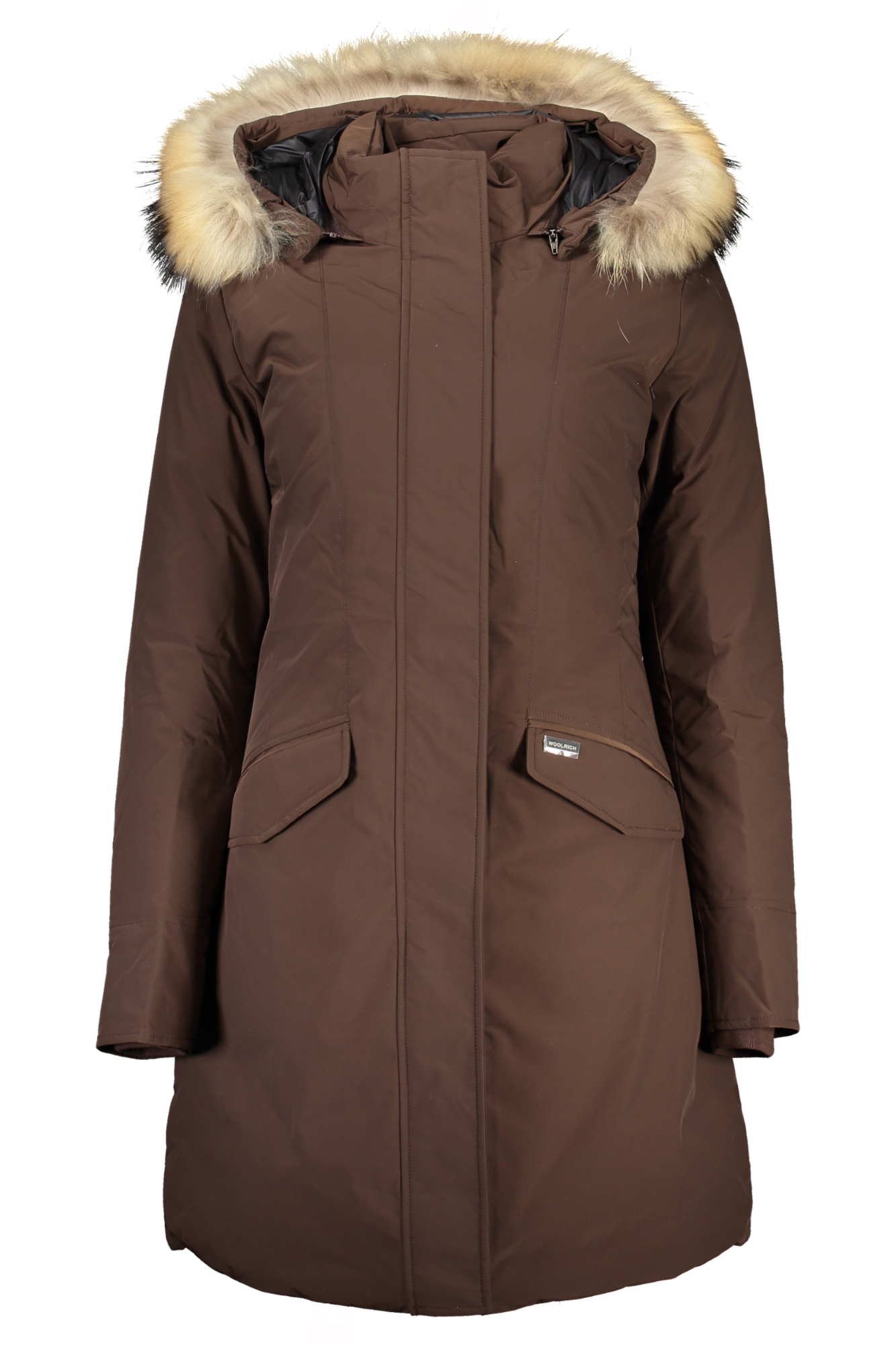 WOOLRICH BROWN WOMEN JACKET WOOLRICH BROWN WOMEN JACKET