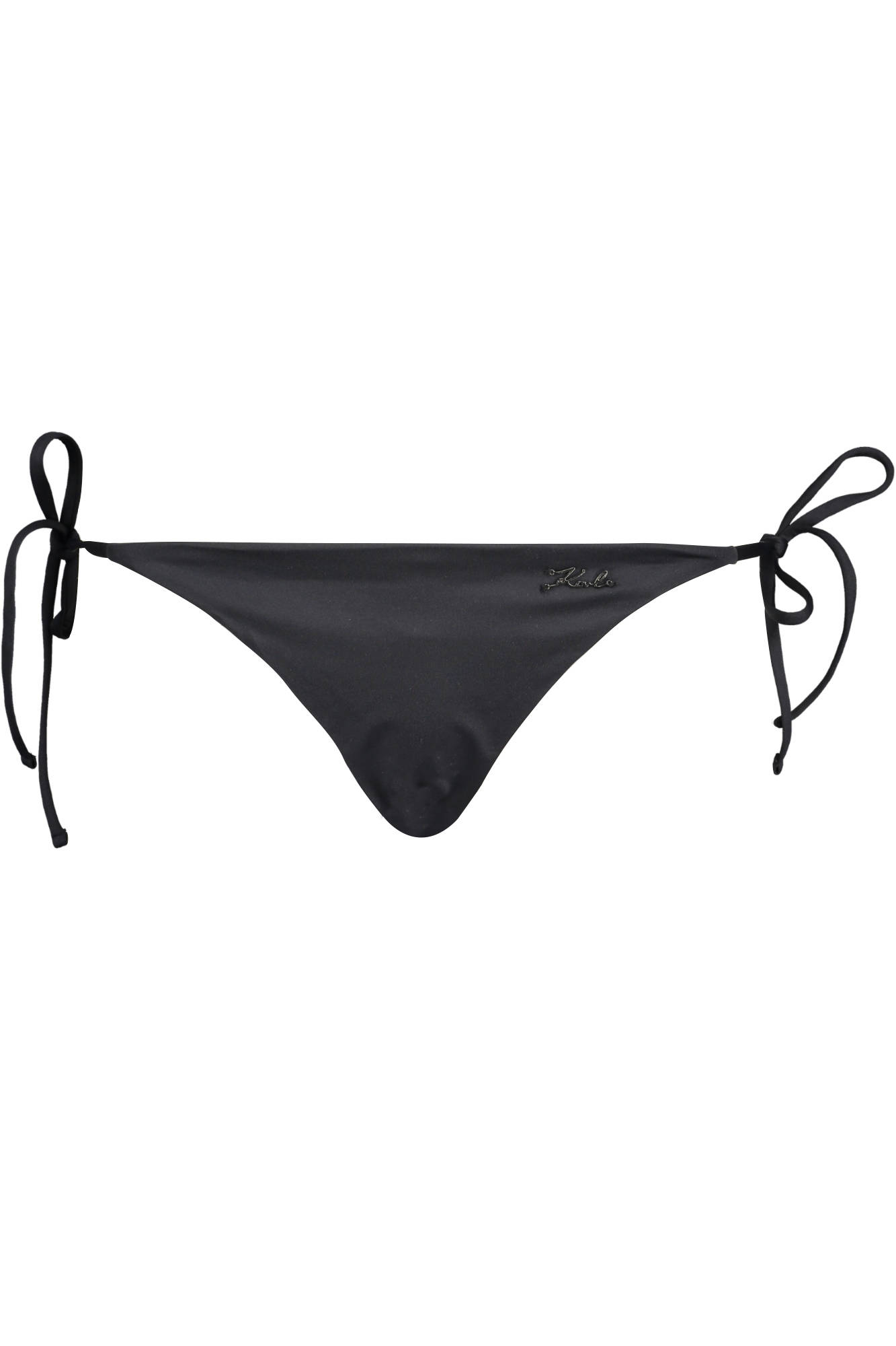 KARL LAGERFELD BEACHWEAR BLACK WOMEN BOTTOM COSTUME KARL LAGERFELD BEACHWEAR BLACK WOMEN BOTTOM COSTUME