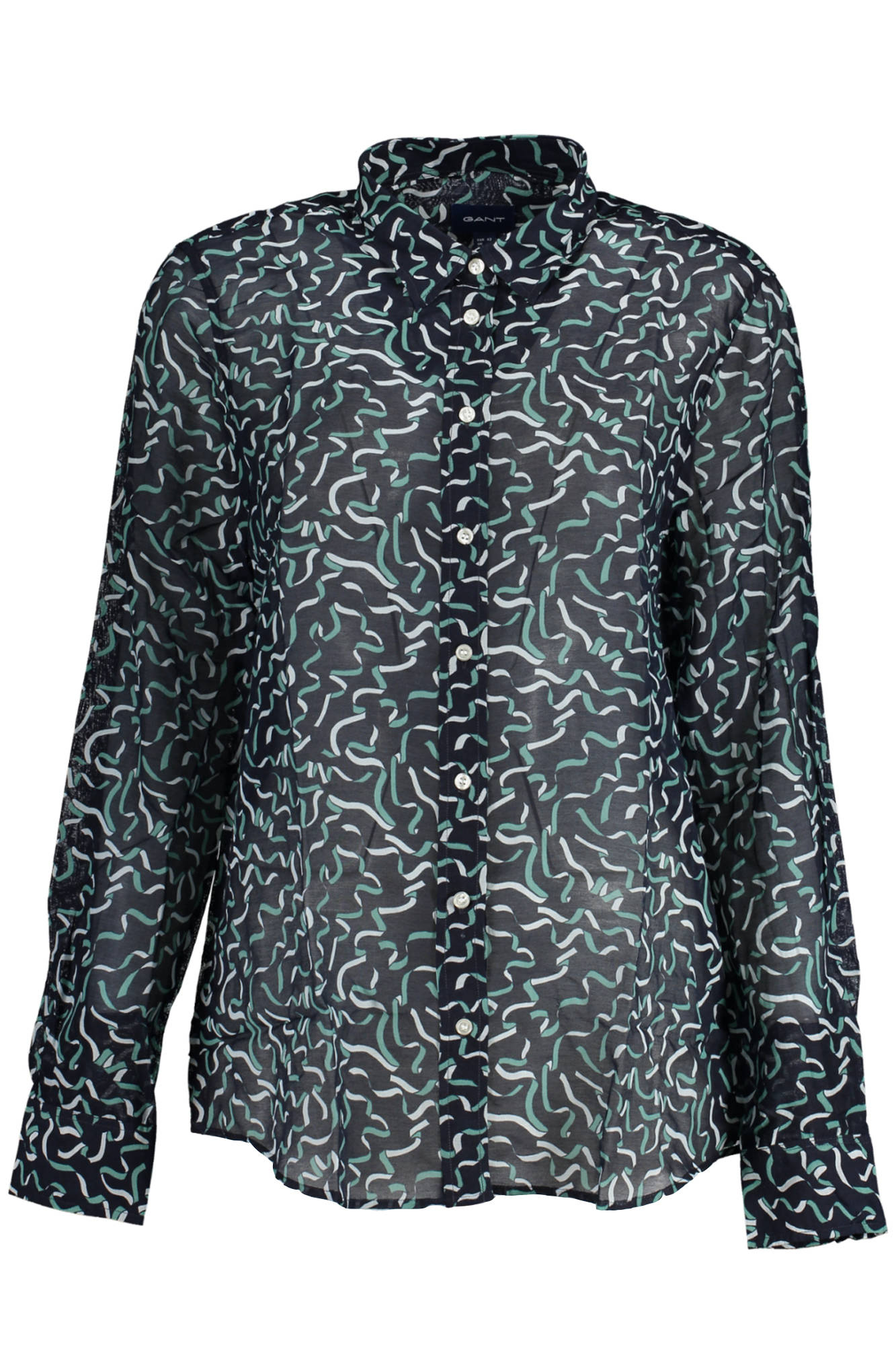 GANT WOMEN LONG SLEEVE SHIRT BLUE GANT WOMEN LONG SLEEVE SHIRT BLUE