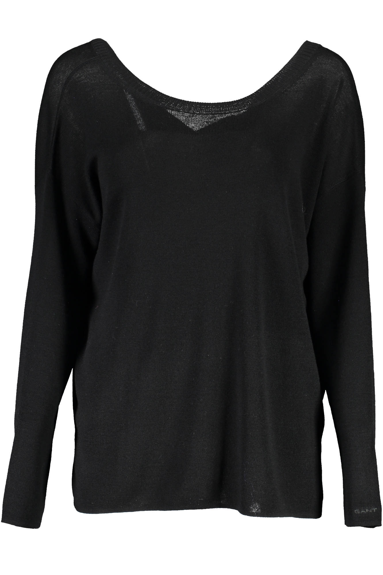GANT BLACK WOMEN SWEATER GANT BLACK WOMEN SWEATER