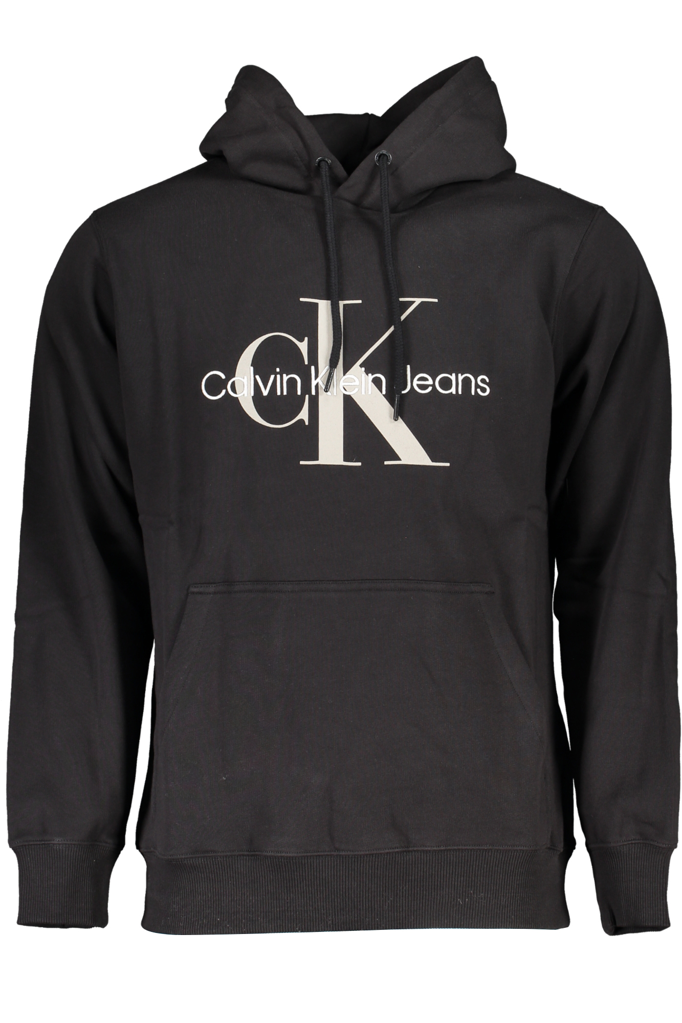 CALVIN KLEIN MEN BLACK ZIPLESS SWEATSHIRT CALVIN KLEIN MEN BLACK ZIPLESS SWEATSHIRT
