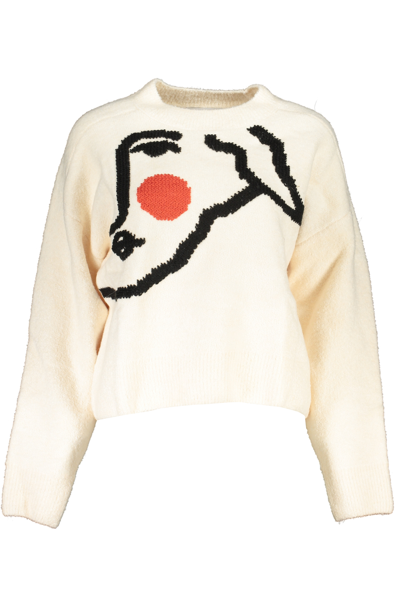 DESIGUAL WHITE WOMEN SWEATER DESIGUAL WHITE WOMEN SWEATER