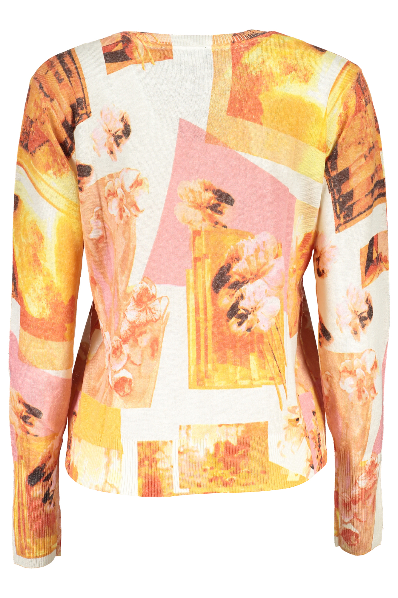 DESIGUAL WHITE WOMEN SWEATER