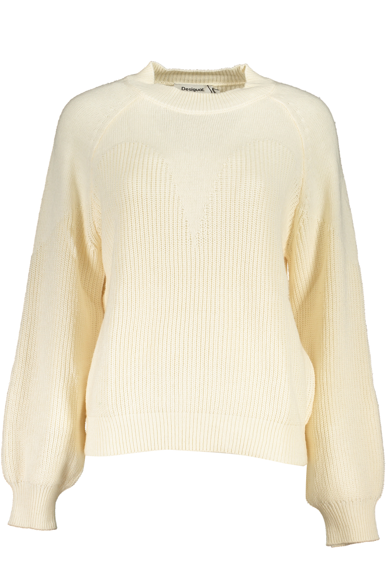 DESIGUAL WHITE WOMEN SWEATER DESIGUAL WHITE WOMEN SWEATER