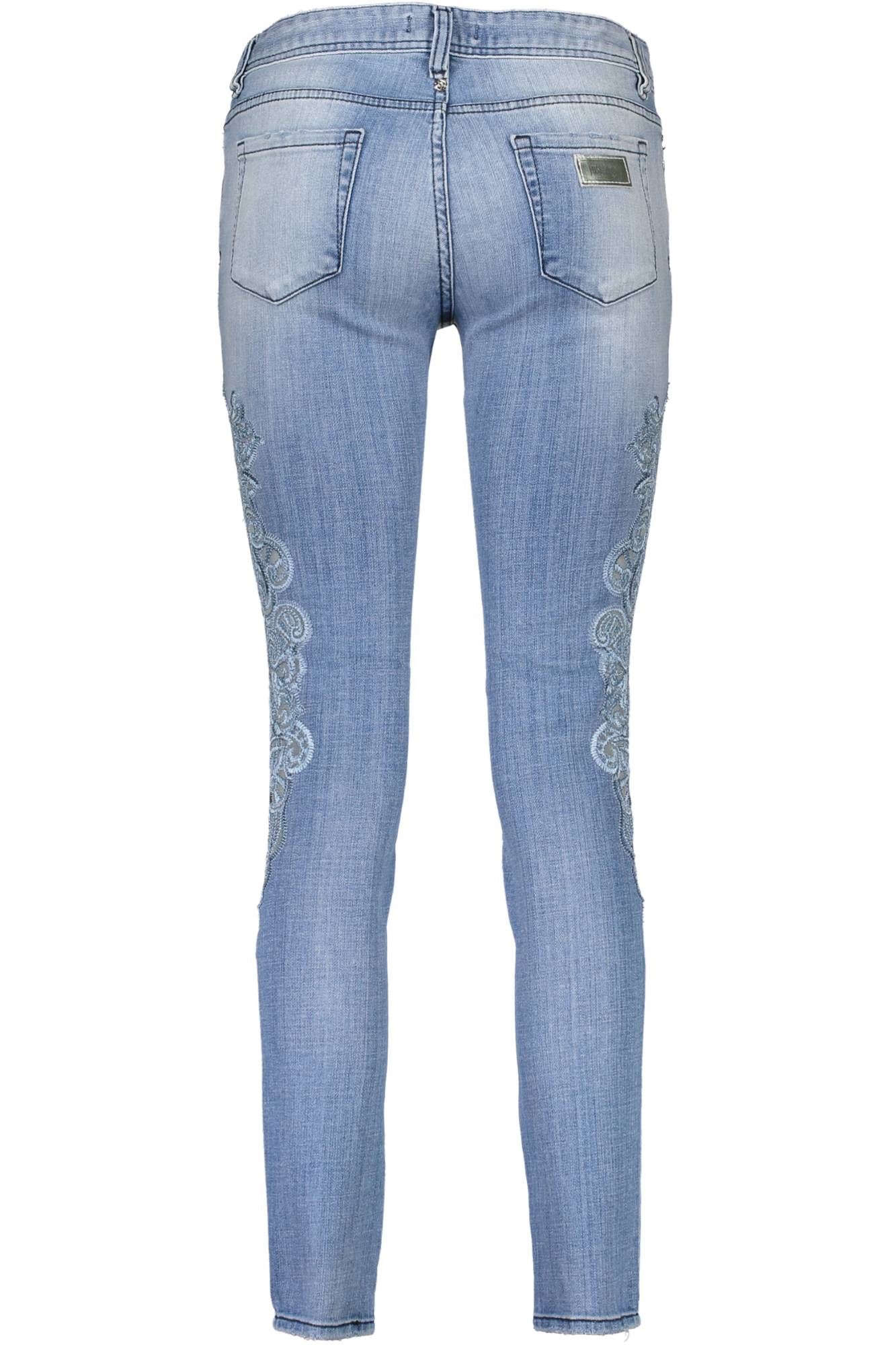JUST CAVALLI JEANS DENIM WOMAN LIGHT BLUE