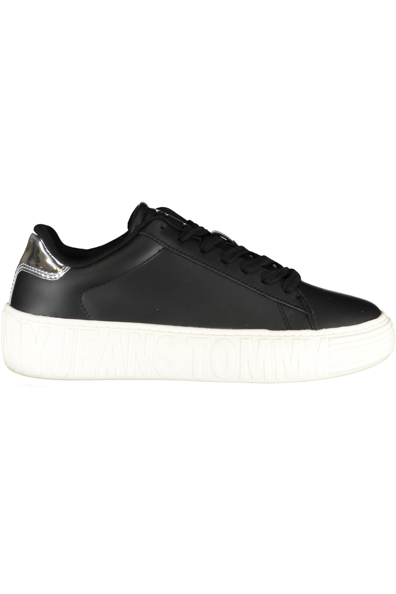 TOMMY HILFIGER BLACK WOMEN SPORTS SHOES TOMMY HILFIGER BLACK WOMEN SPORTS SHOES