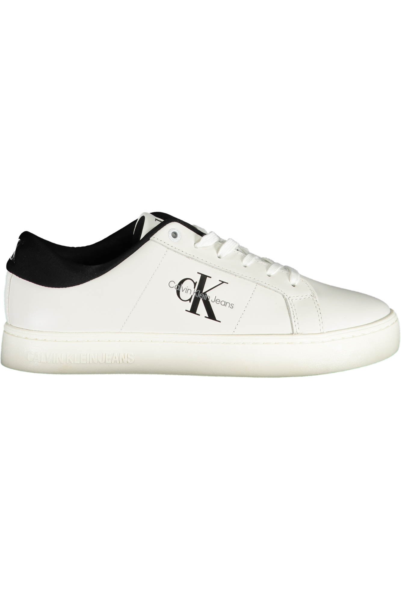 CALVIN KLEIN WHITE MEN SPORTS SHOES CALVIN KLEIN WHITE MEN SPORTS SHOES