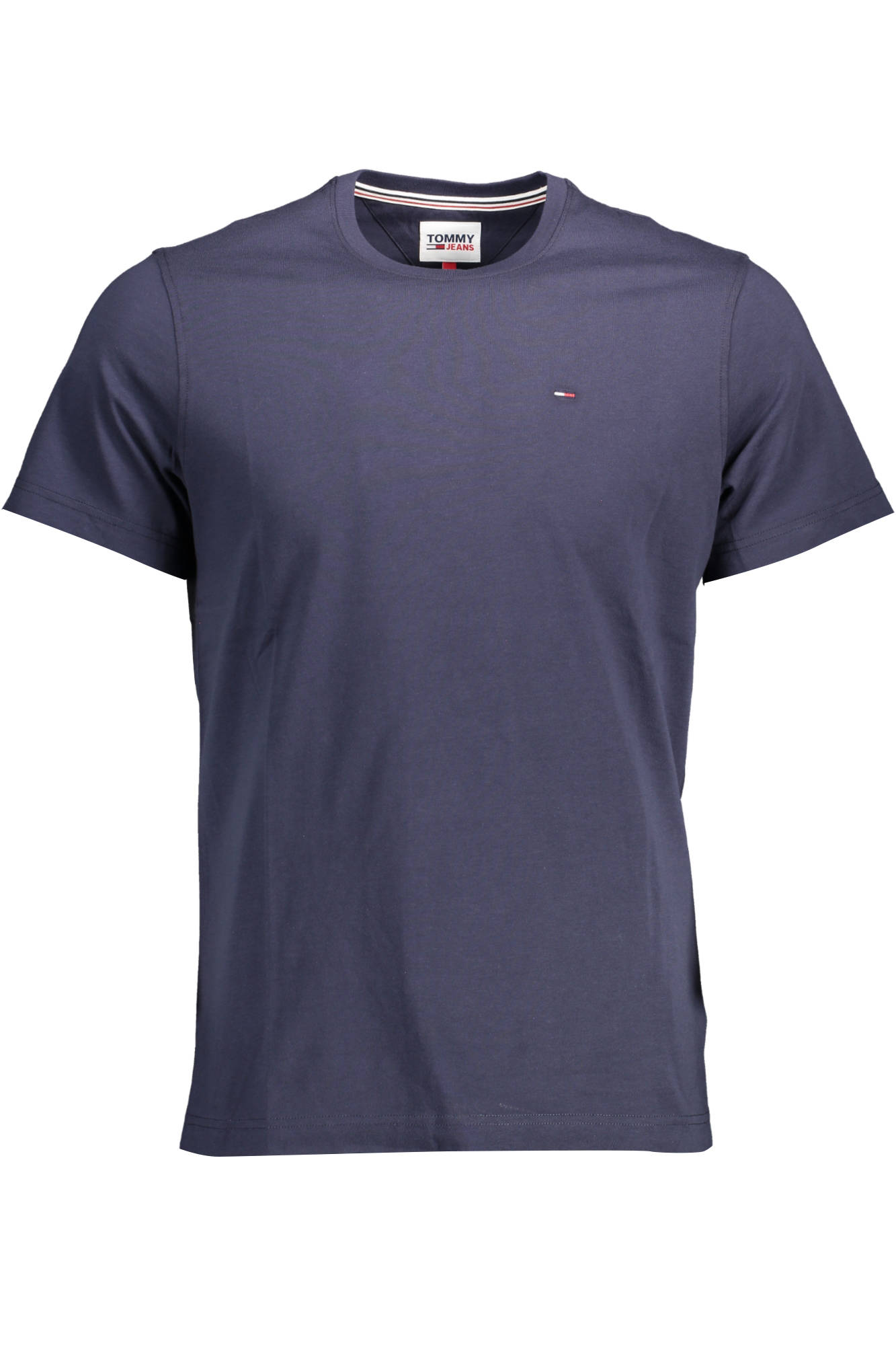 TOMMY HILFIGER MEN SHORT SLEEVED T-SHIRT BLUE TOMMY HILFIGER MEN SHORT SLEEVED T-SHIRT BLUE