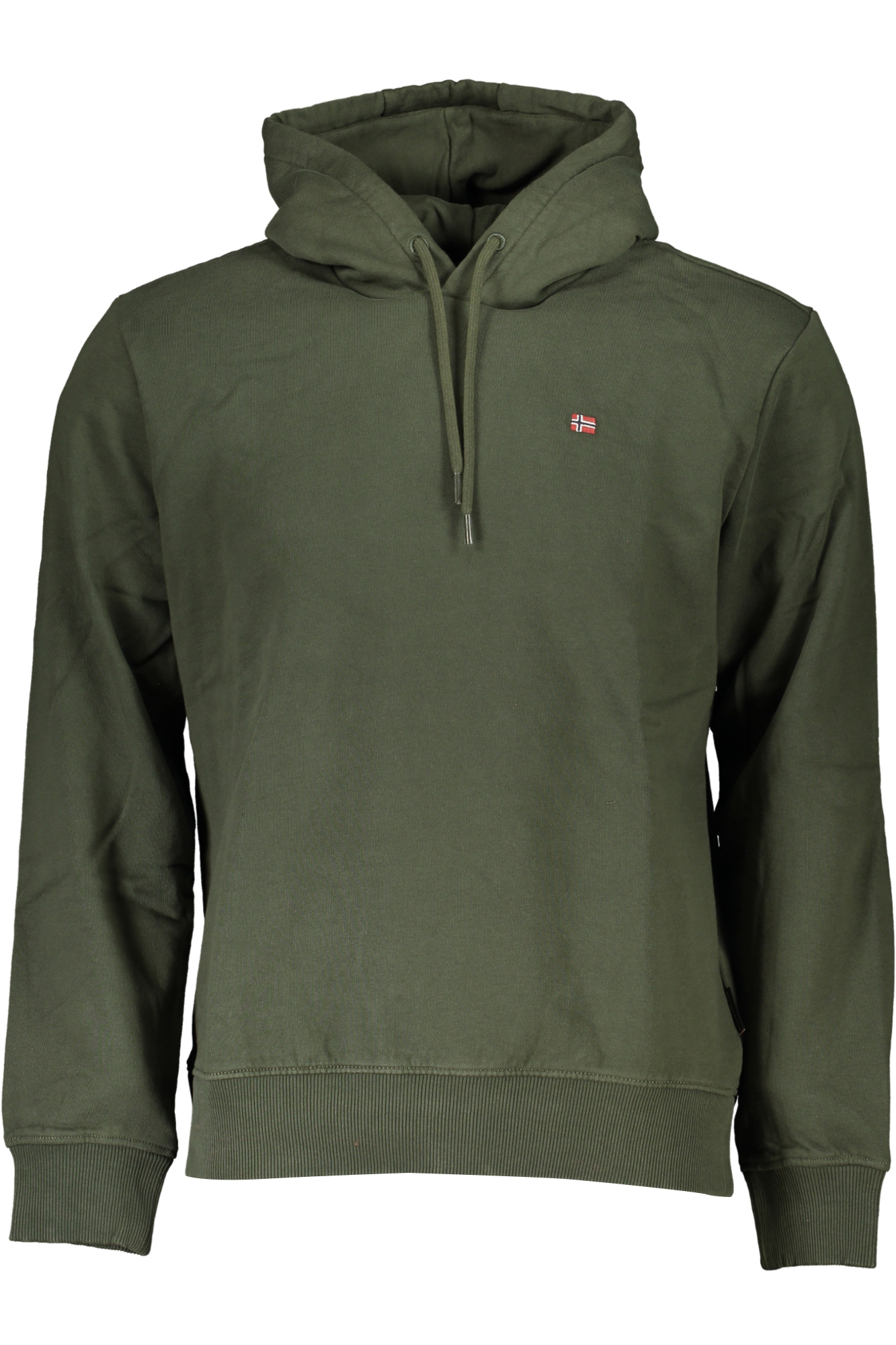 NAPAPIJRI GREEN MEN ZIPLESS SWEATSHIRT NAPAPIJRI GREEN MEN ZIPLESS SWEATSHIRT
