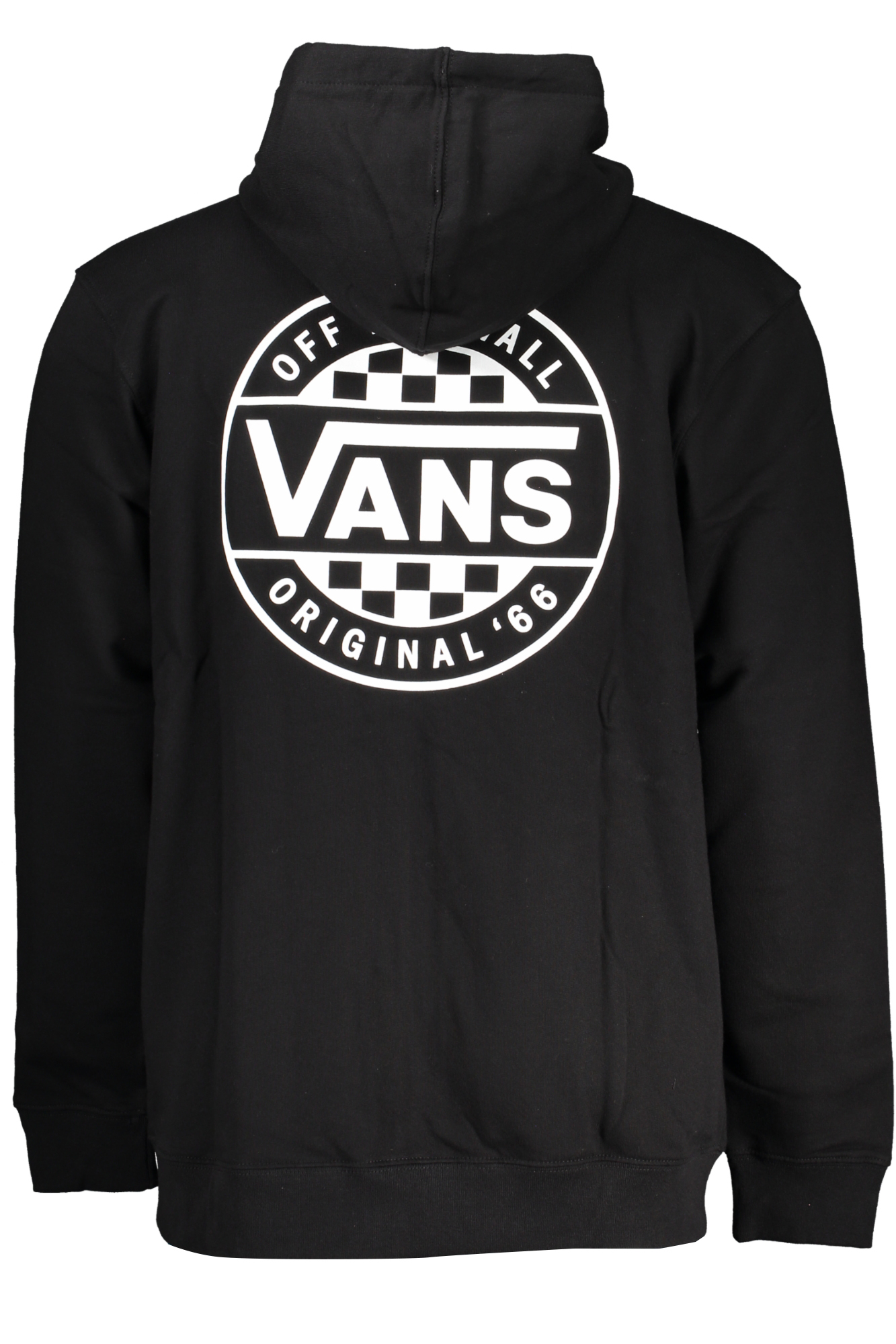 VANS MEN BLACK ZIP SWEATSHIRT