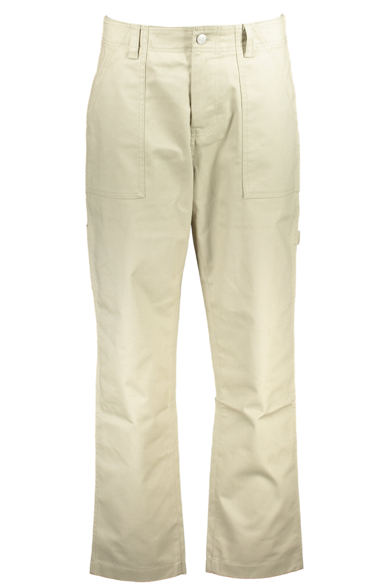 CALVIN KLEIN MEN BEIGE TROUSERS