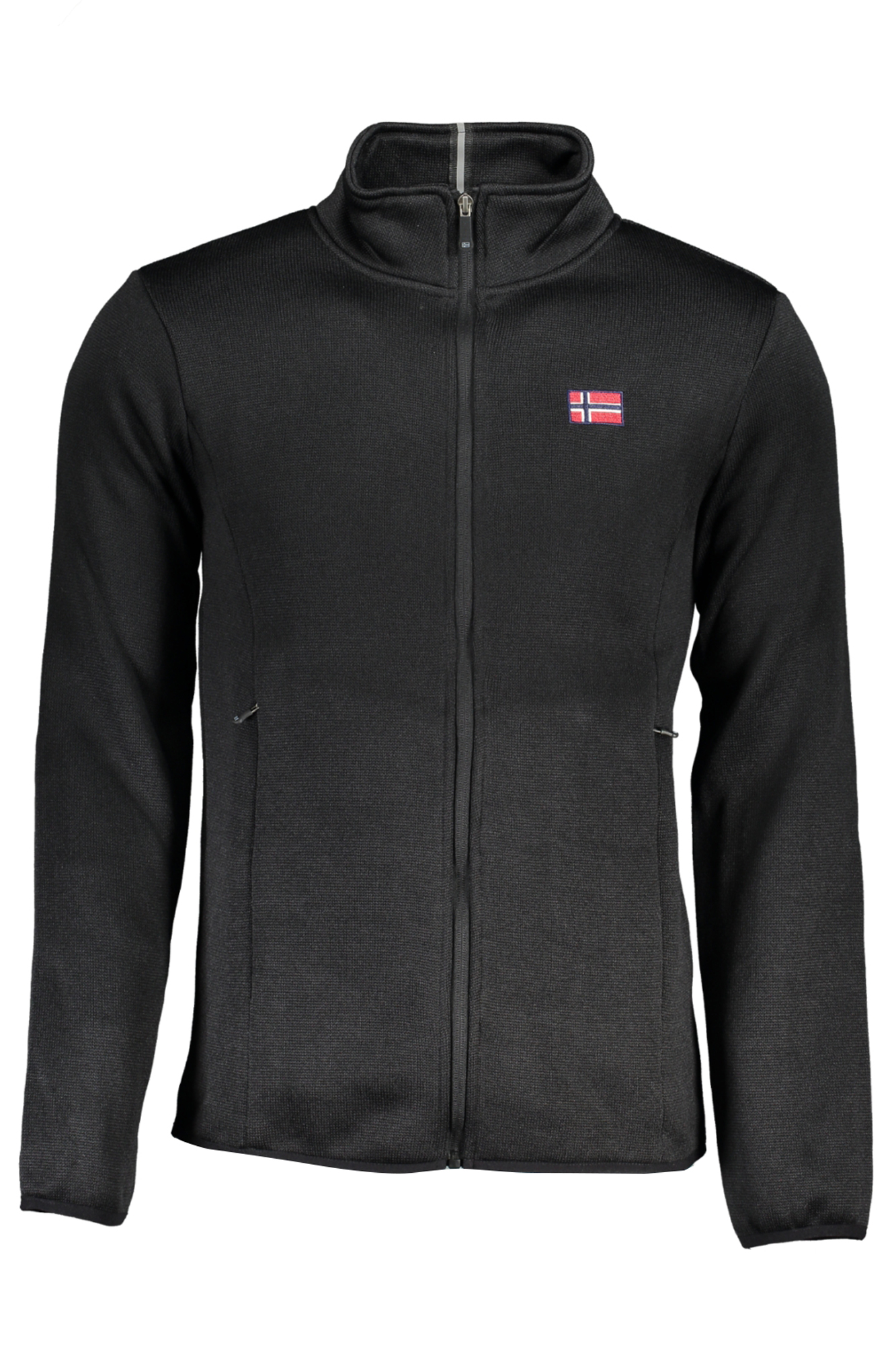 NORWAY 1963 MEN BLACK ZIP SWEATSHIRT NORWAY 1963 MEN BLACK ZIP SWEATSHIRT