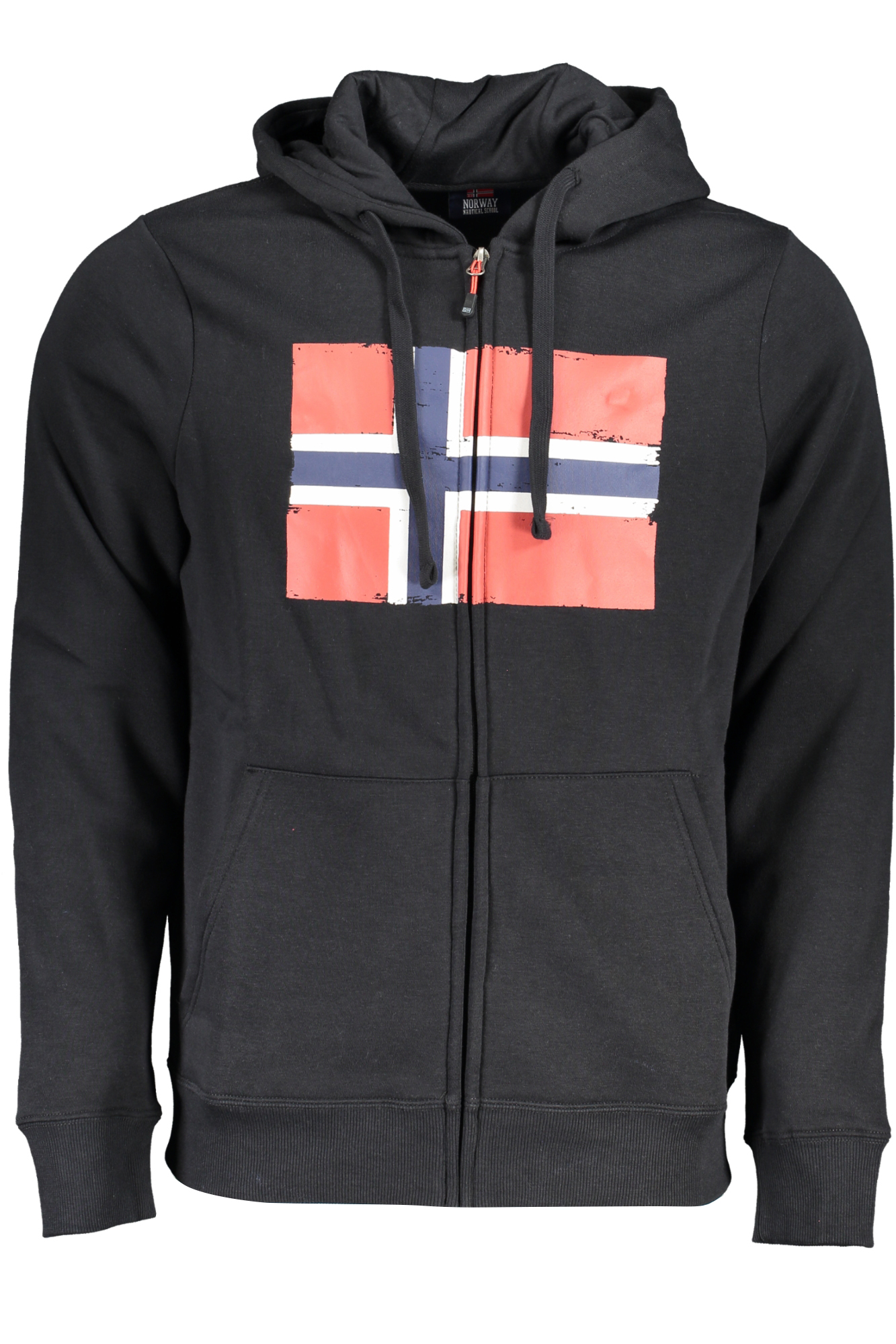 NORWAY 1963 MEN BLACK ZIP SWEATSHIRT